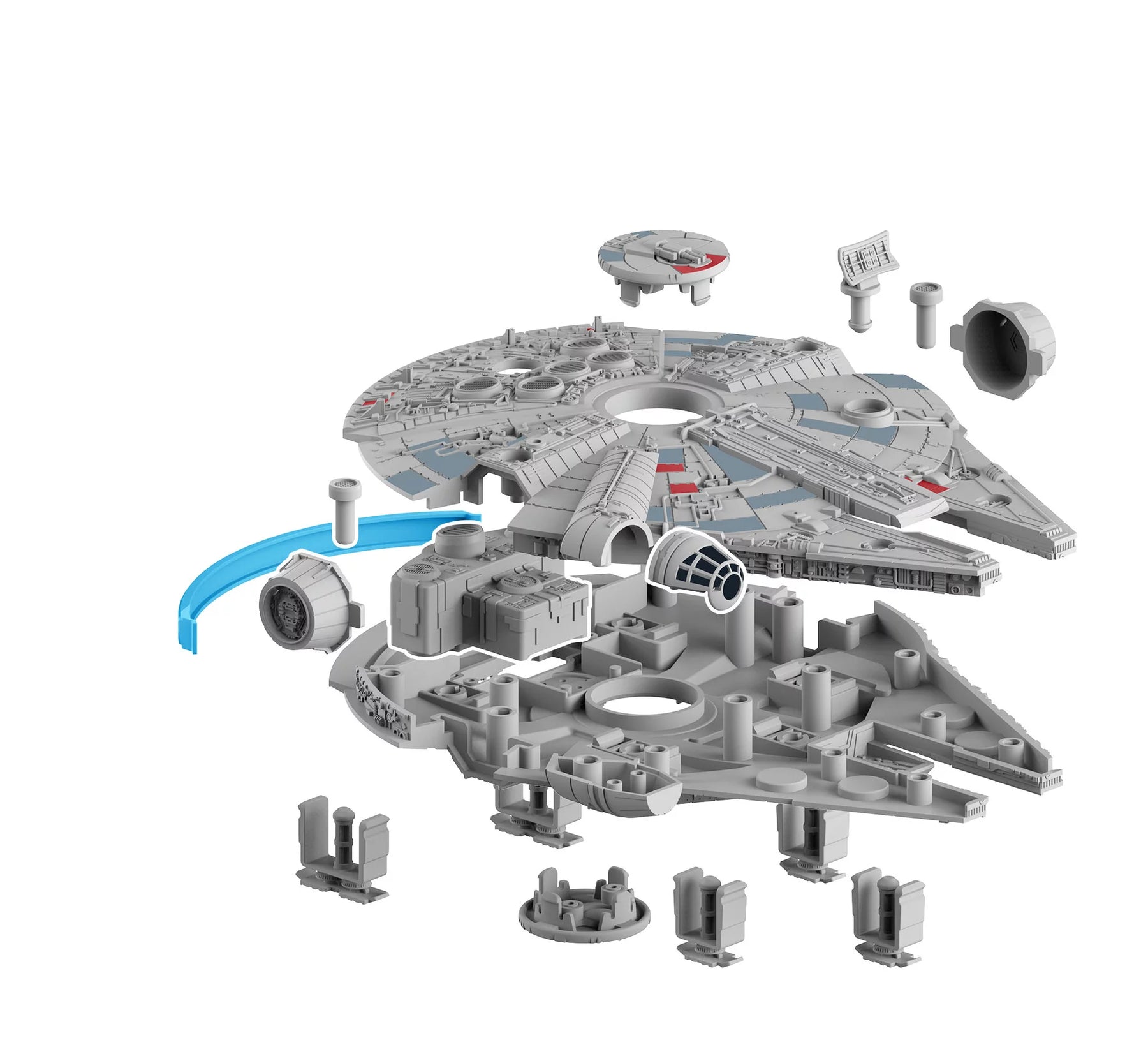 Millennium Falcon (Light-Sound): Build - Play