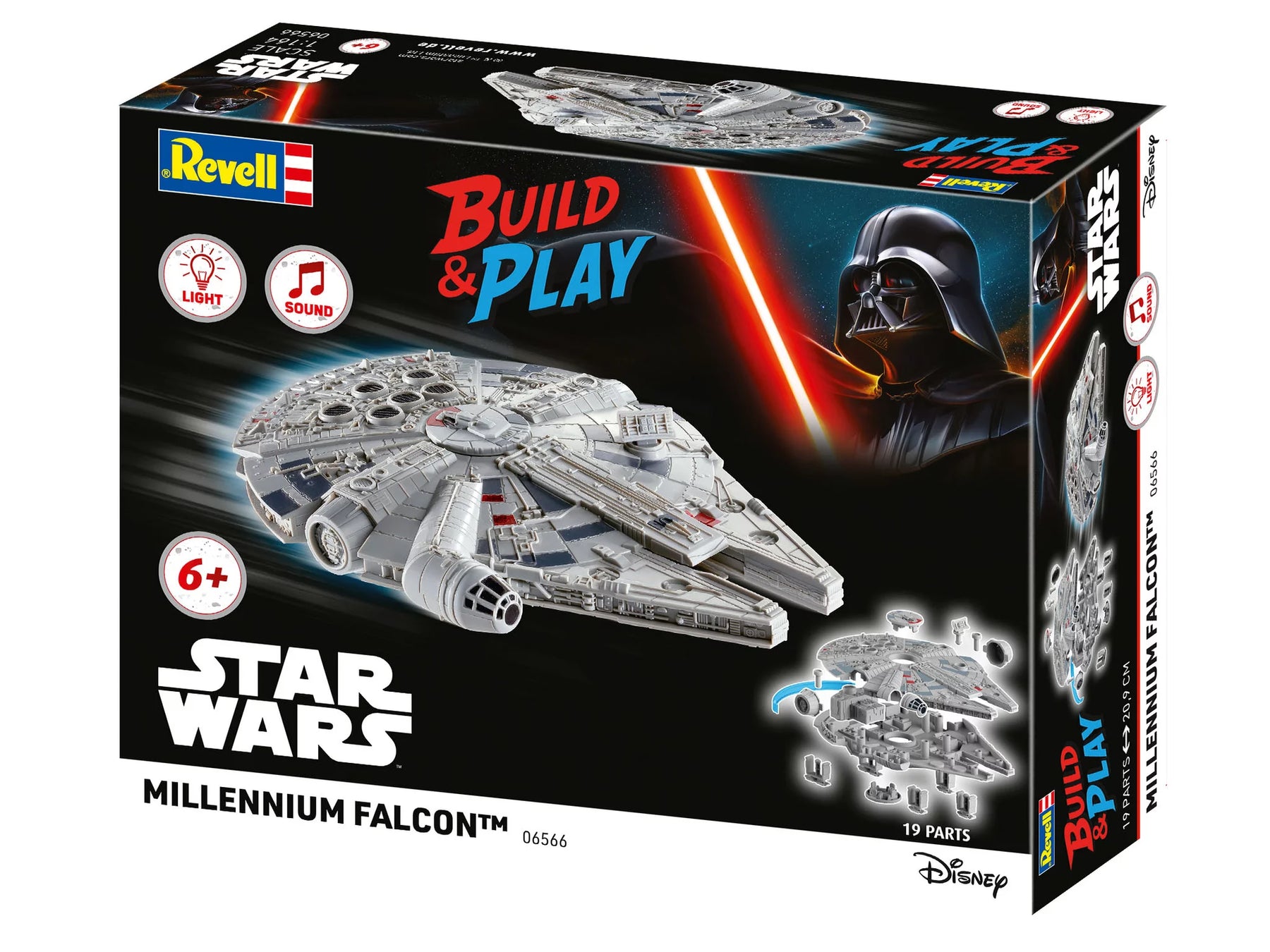 Millennium Falcon (Light-Sound): Build - Play