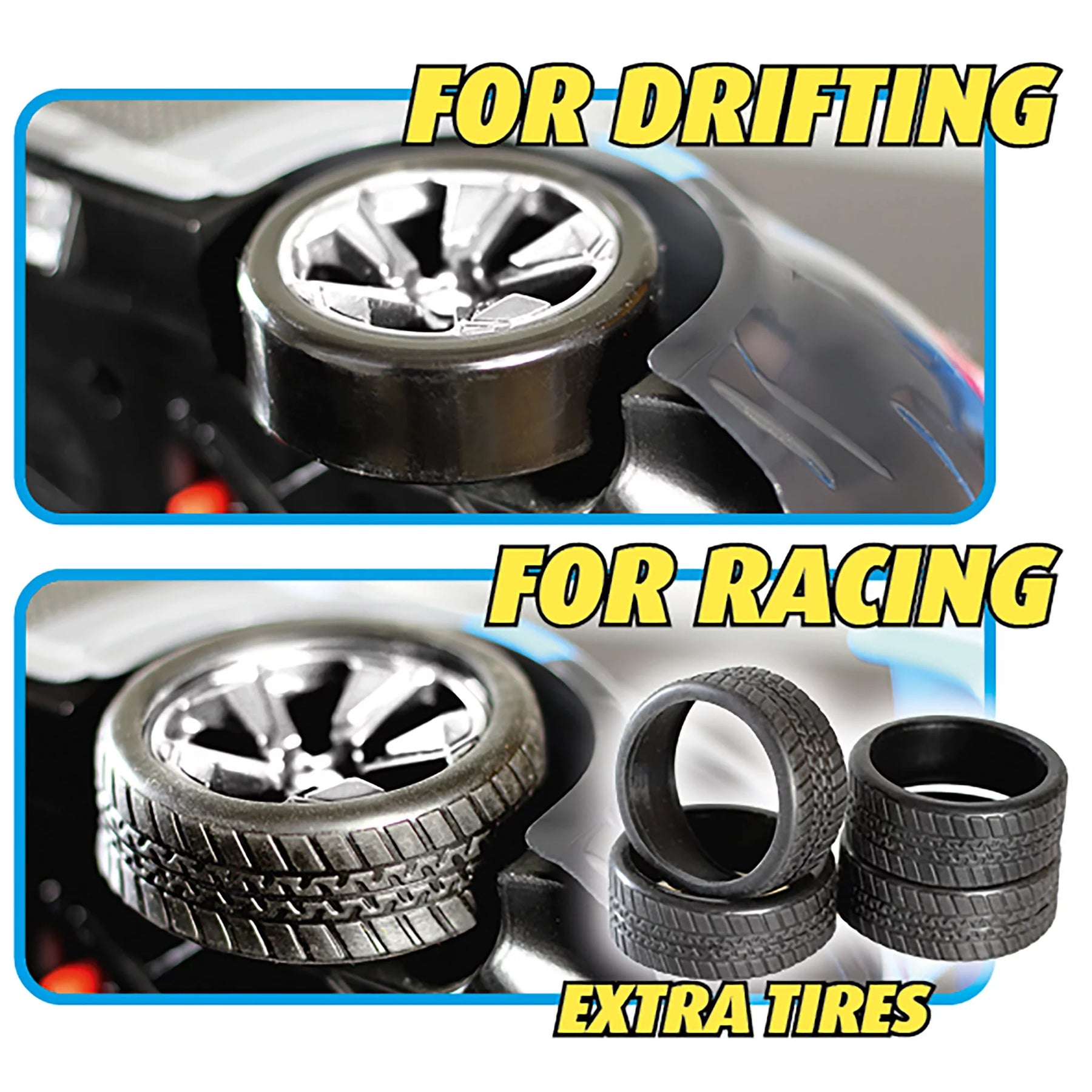 "One Piece" RC Drift Car