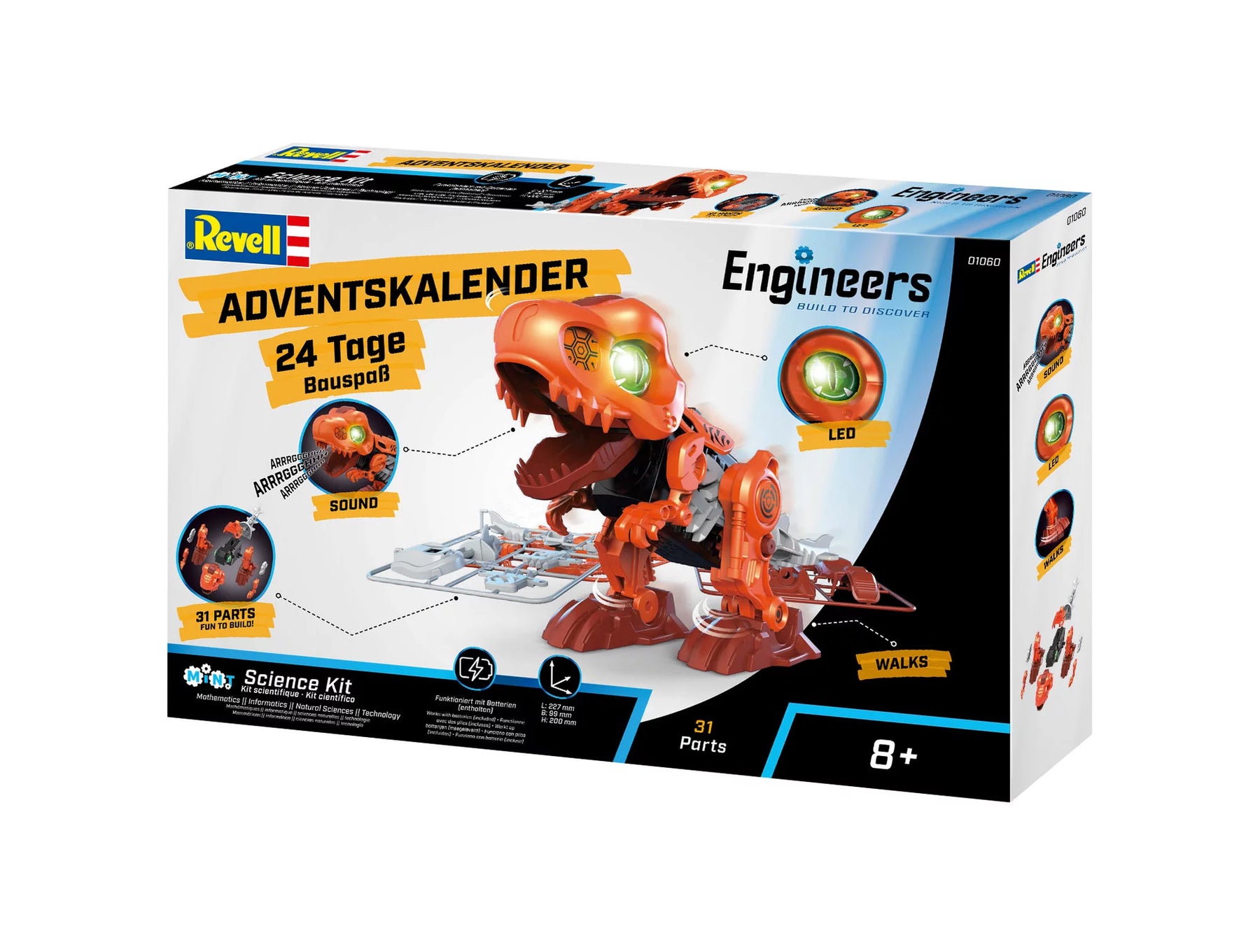 Adventskalender Engineers „Electric T.Rex“