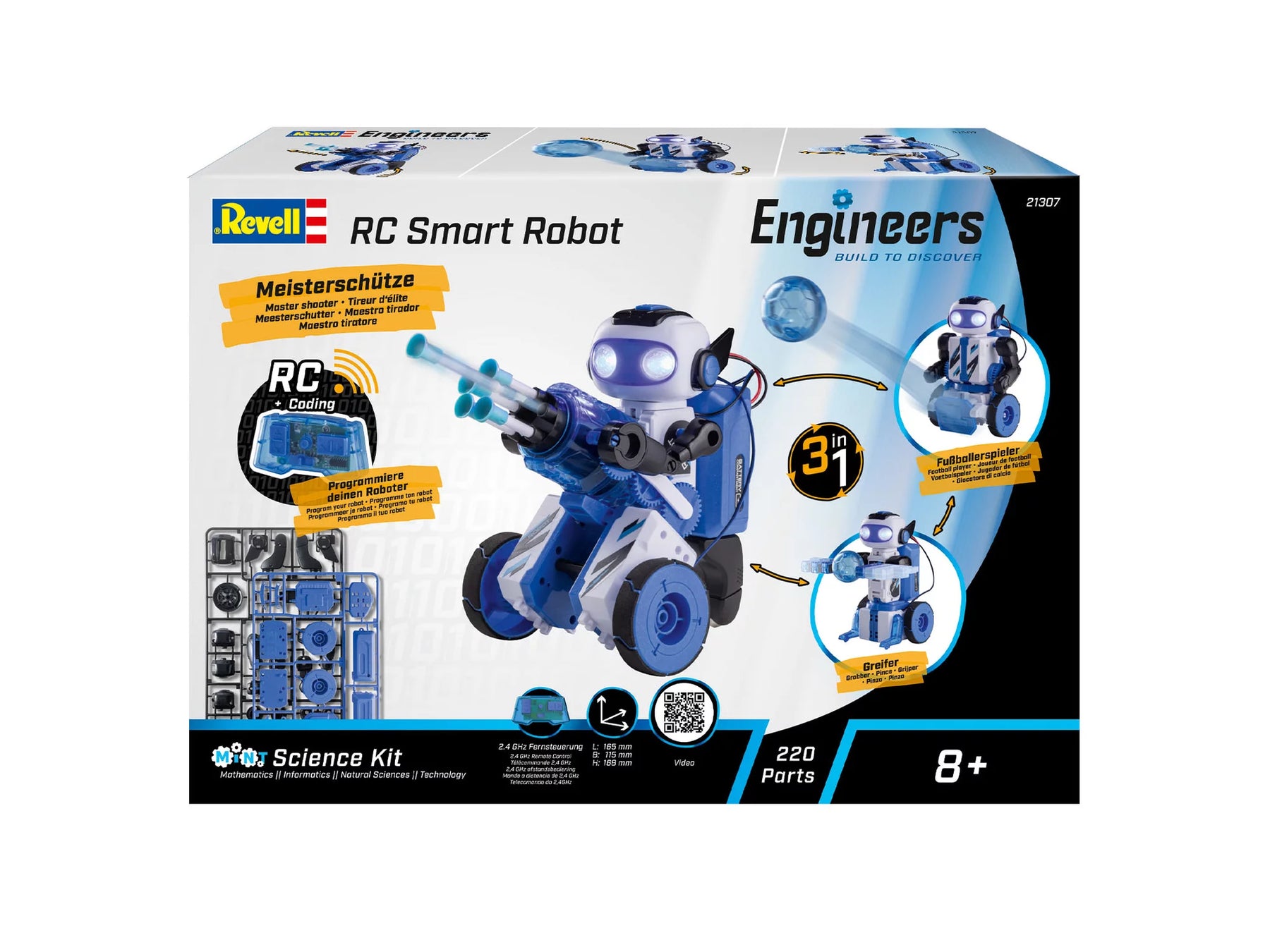 RC Smart Robot 3in1