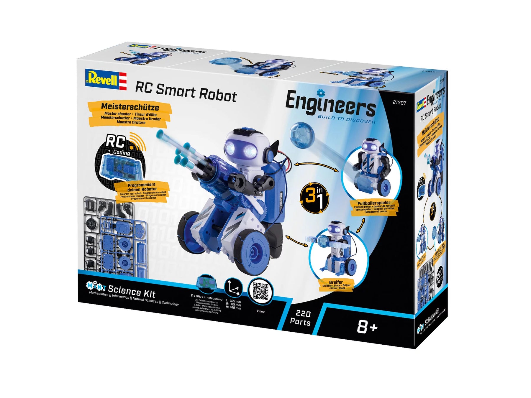 RC Smart Robot 3in1