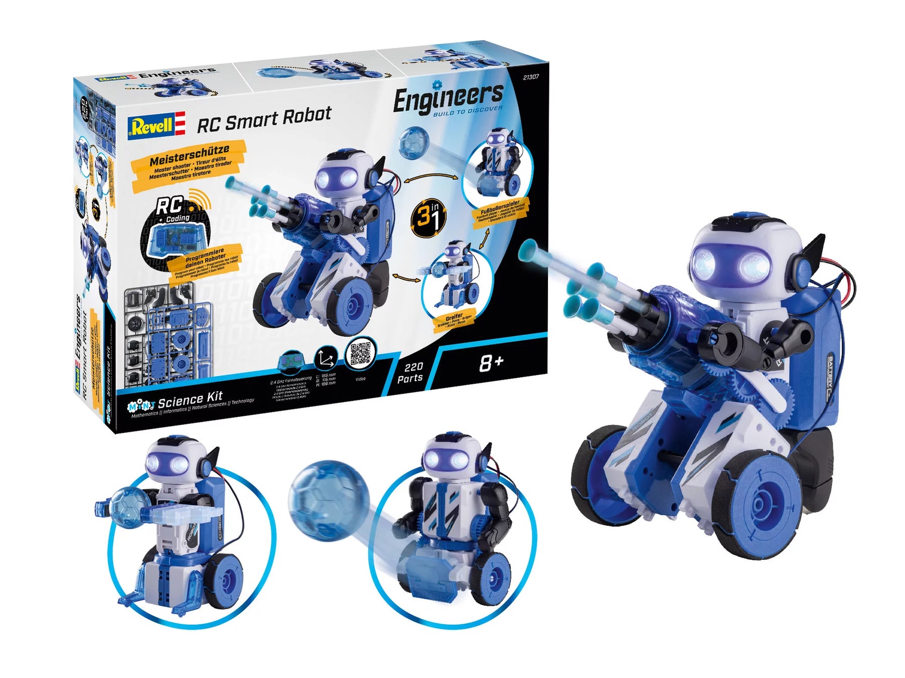 RC Smart Robot 3in1