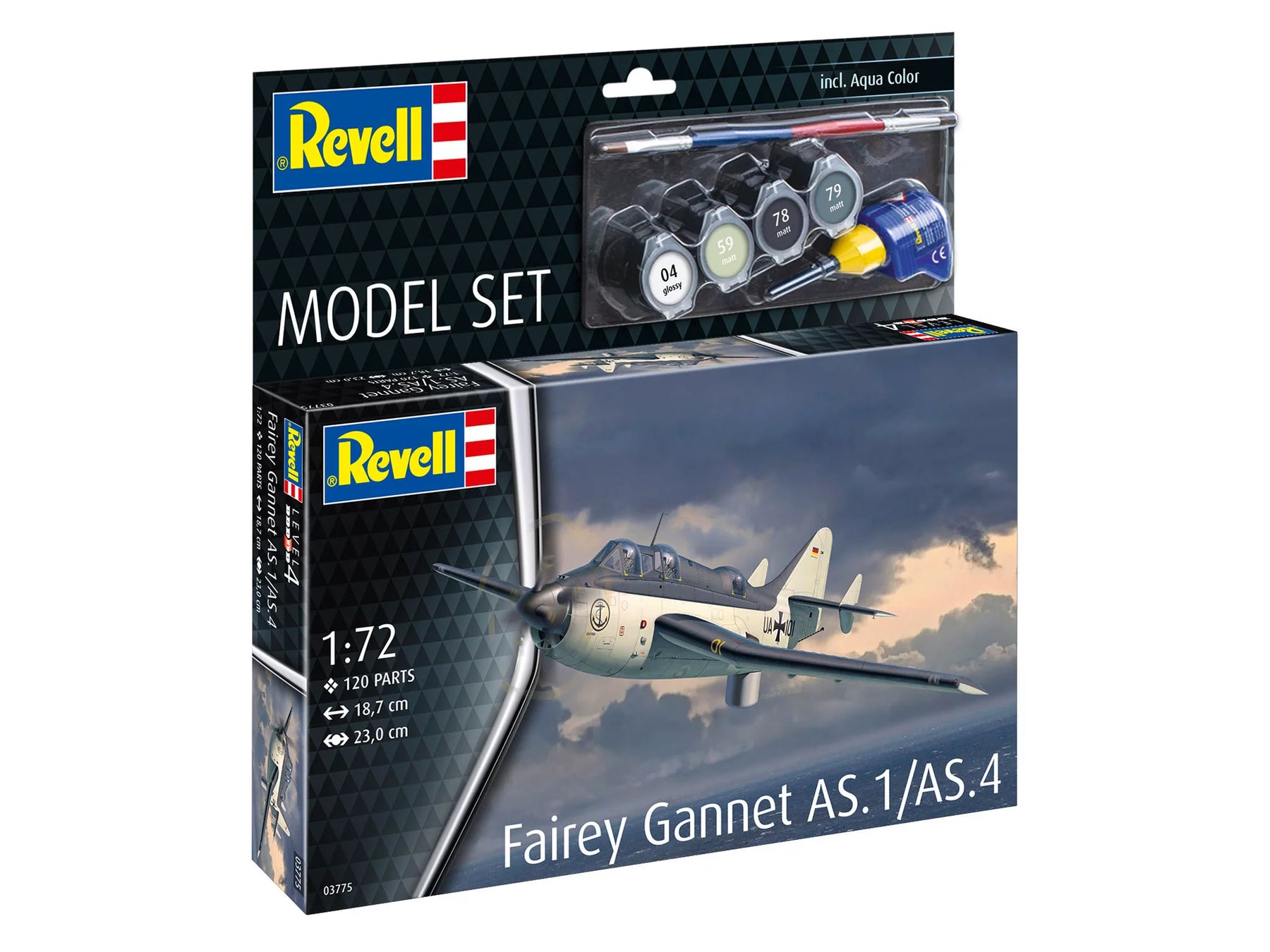 Model Set Fairey Gannet AS.1-AS.4