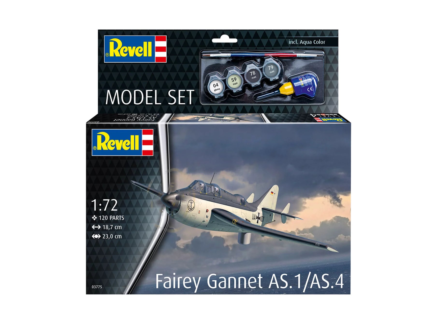 Model Set Fairey Gannet AS.1-AS.4