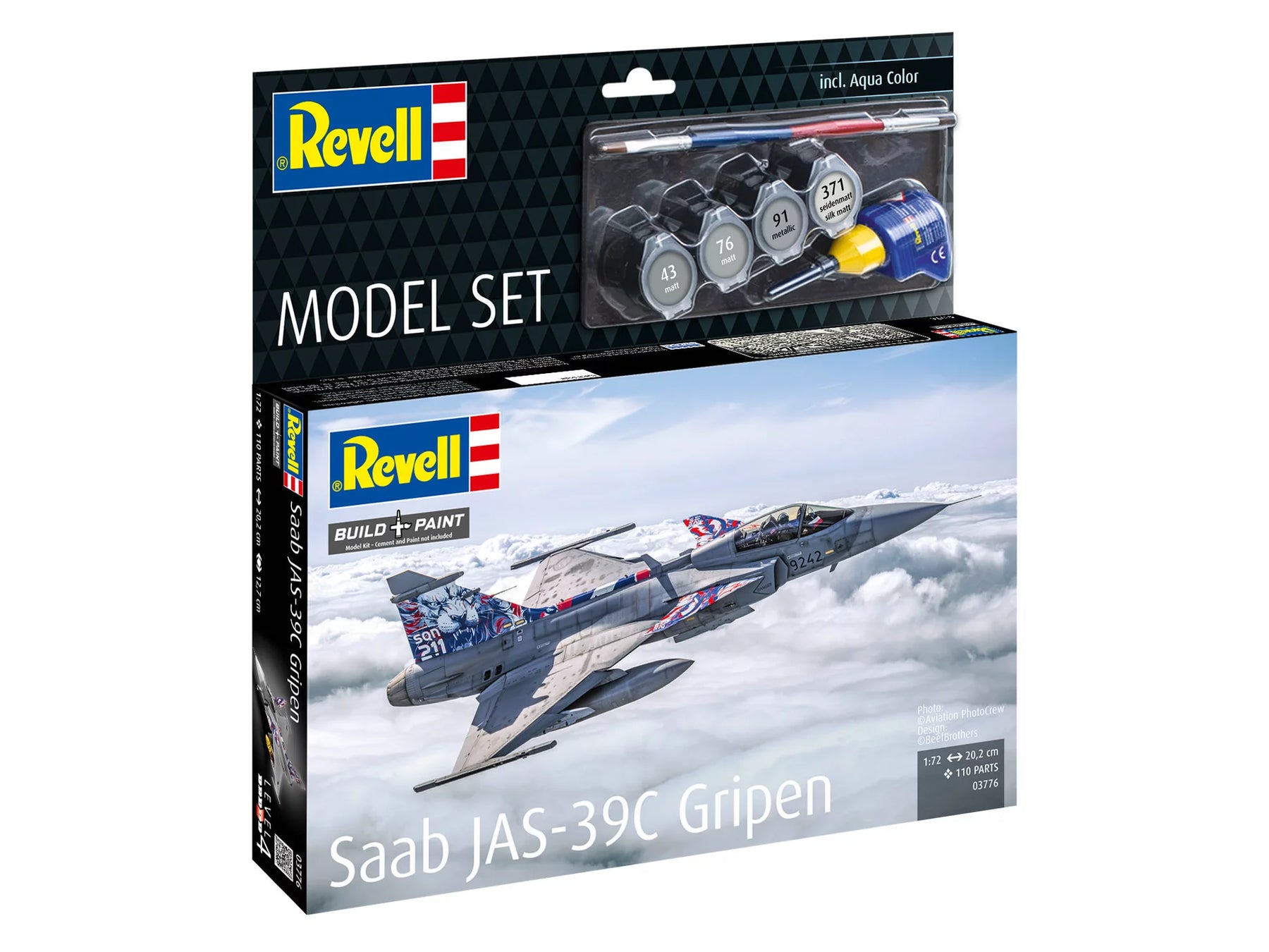 Model Set Saab JAS-39C Gripen