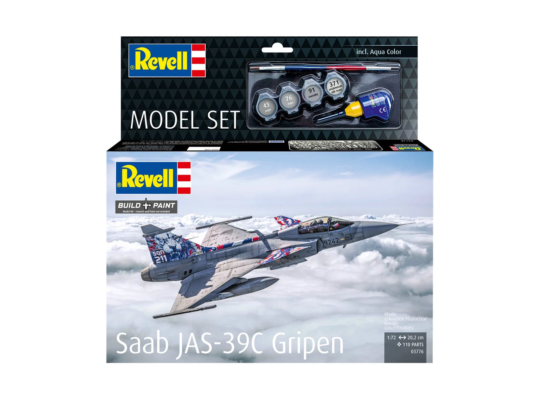 Model Set Saab JAS-39C Gripen