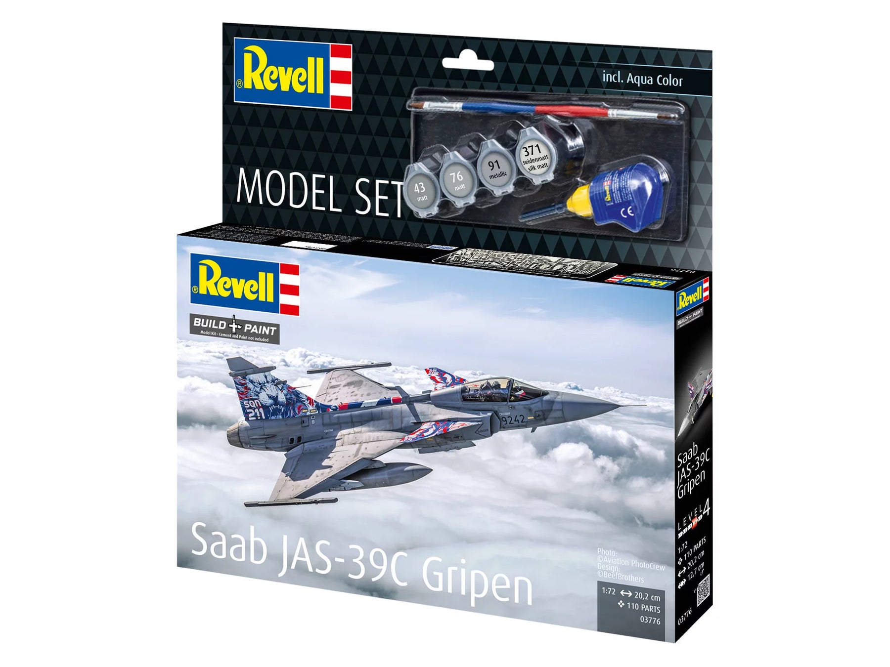 Model Set Saab JAS-39C Gripen
