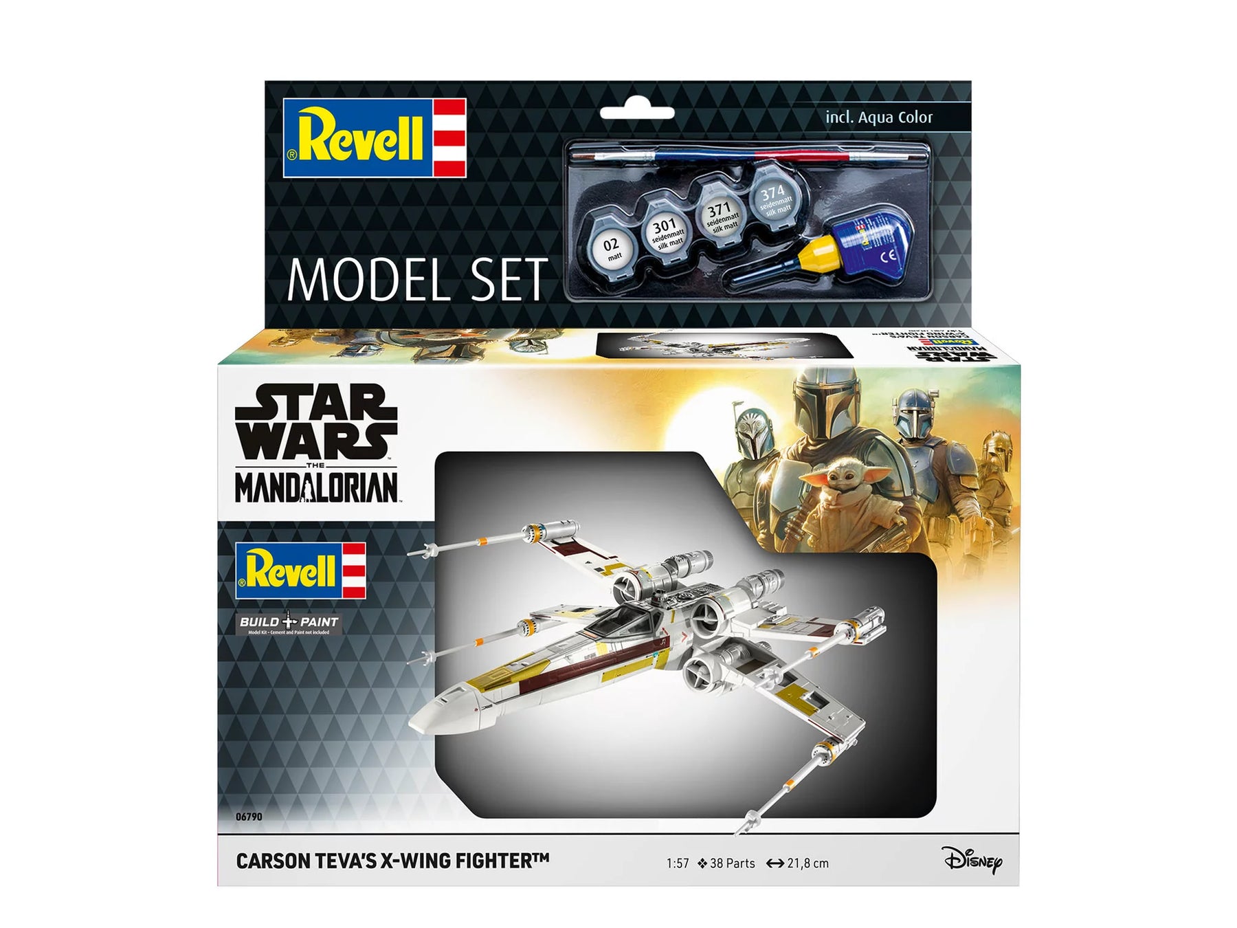 Model Set Carson Teva's X-Wing: The Mandalorian