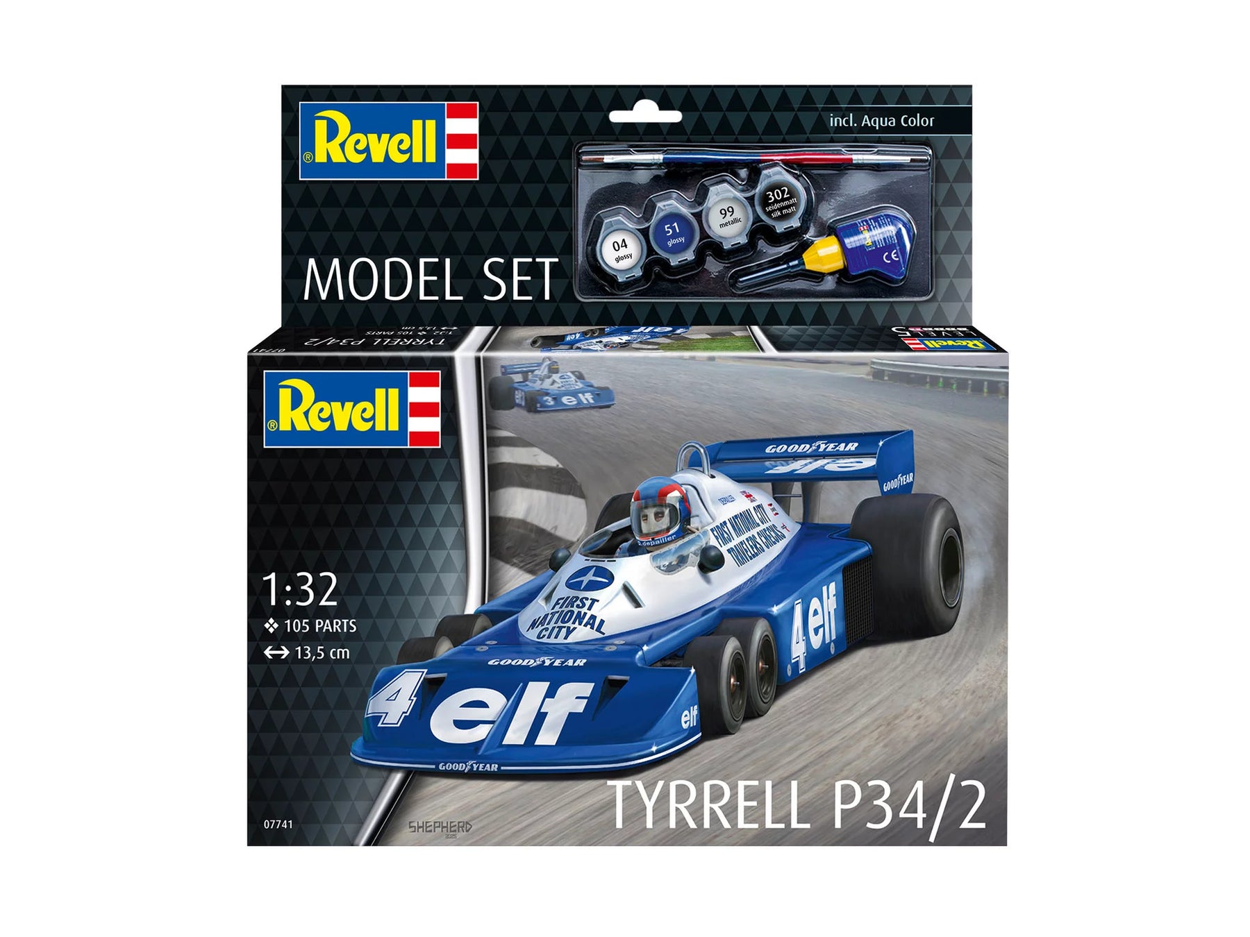 Model Set Tyrrell P34-2 6-Wheeler