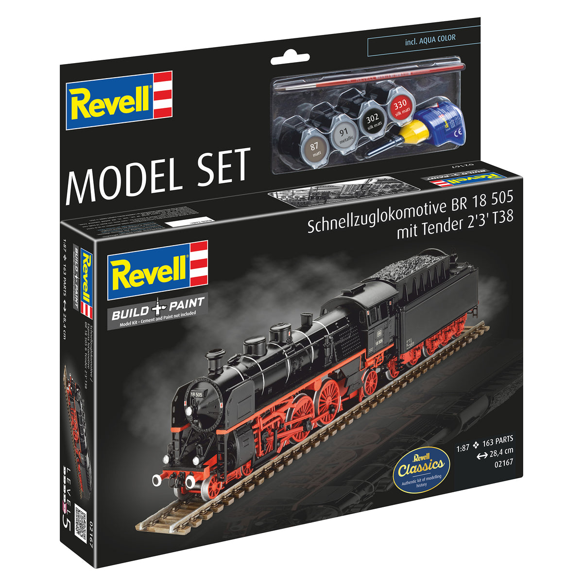 Coffret miniature Express Loco BR 18 505 avec annexe