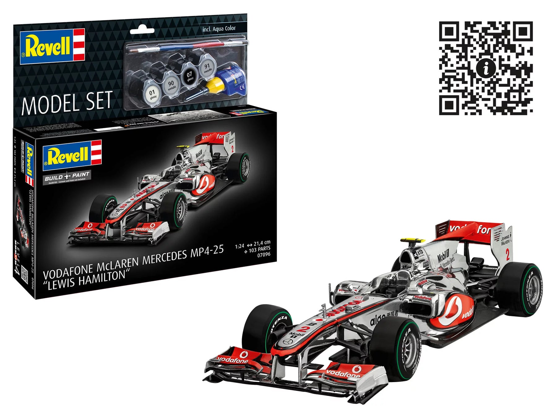 Model Set McLaren Mercedes MP4-25 "Lewis Hamilton"