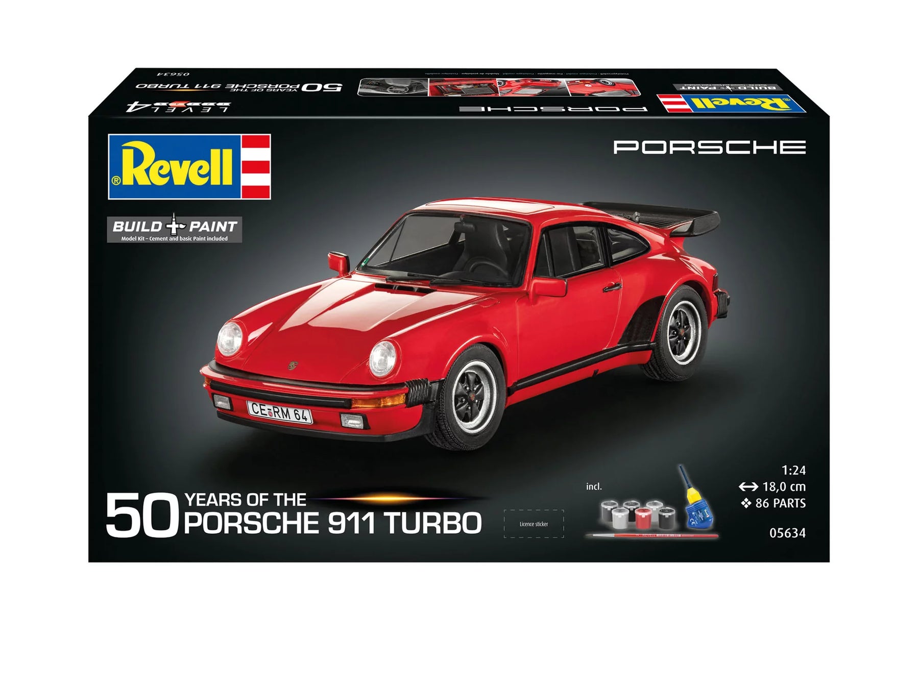 Geschenkset "50 Years of the Porsche 911 Turbo"