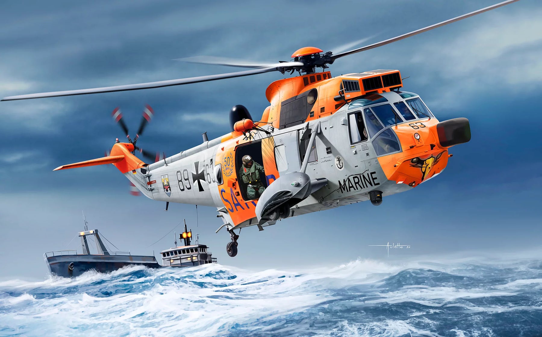 Model Set Westland Sea King Mk. 41
