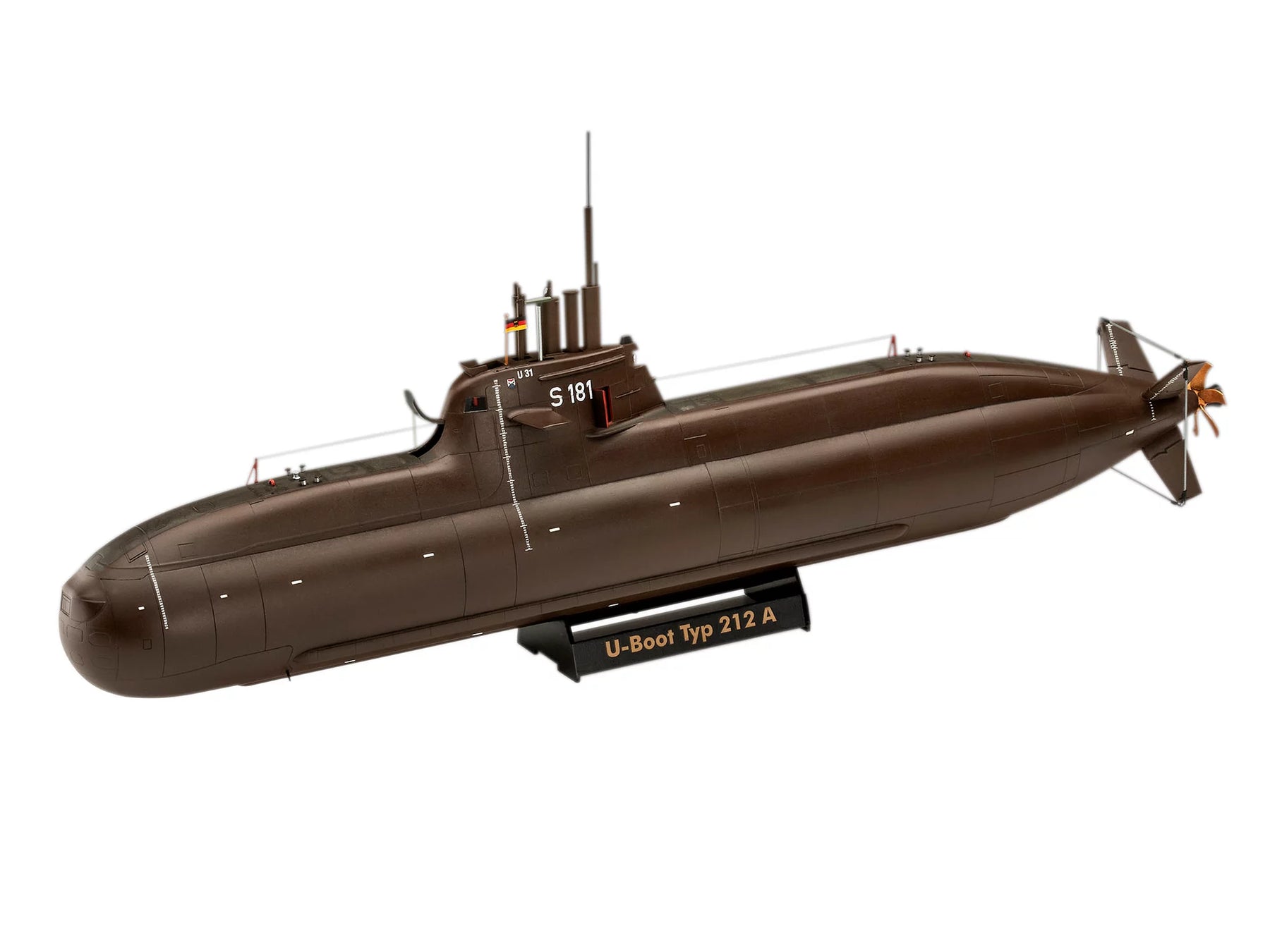70 Years Bundeswehr:Wilhelm Bauer,Type 206A,Class2