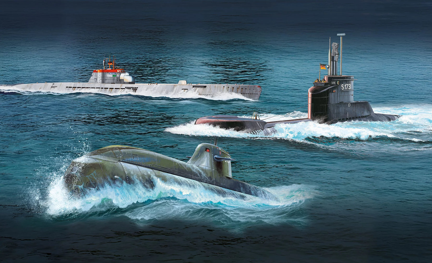 70 Years Bundeswehr:Wilhelm Bauer,Type 206A,Class2