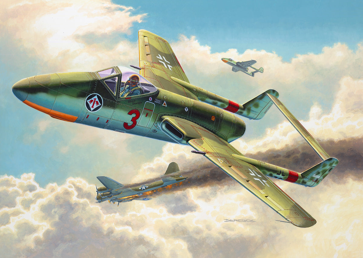 Zestaw modeli Focke-Wulf TL Jäger „Flitzer” - seria P