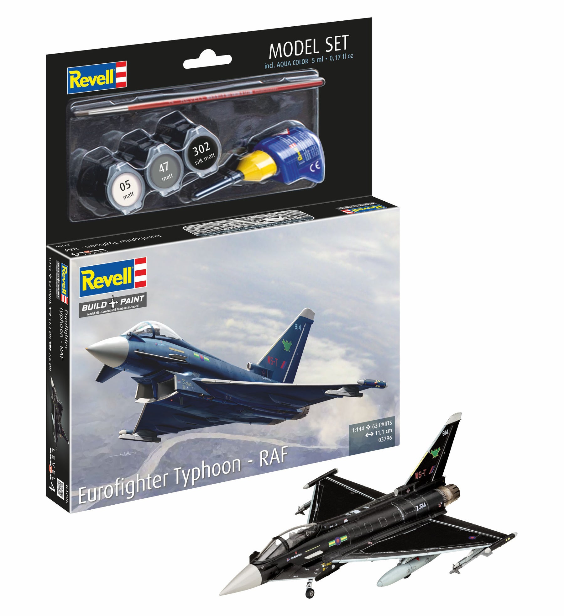 Modelset Eurofighter Typhoon - RAF