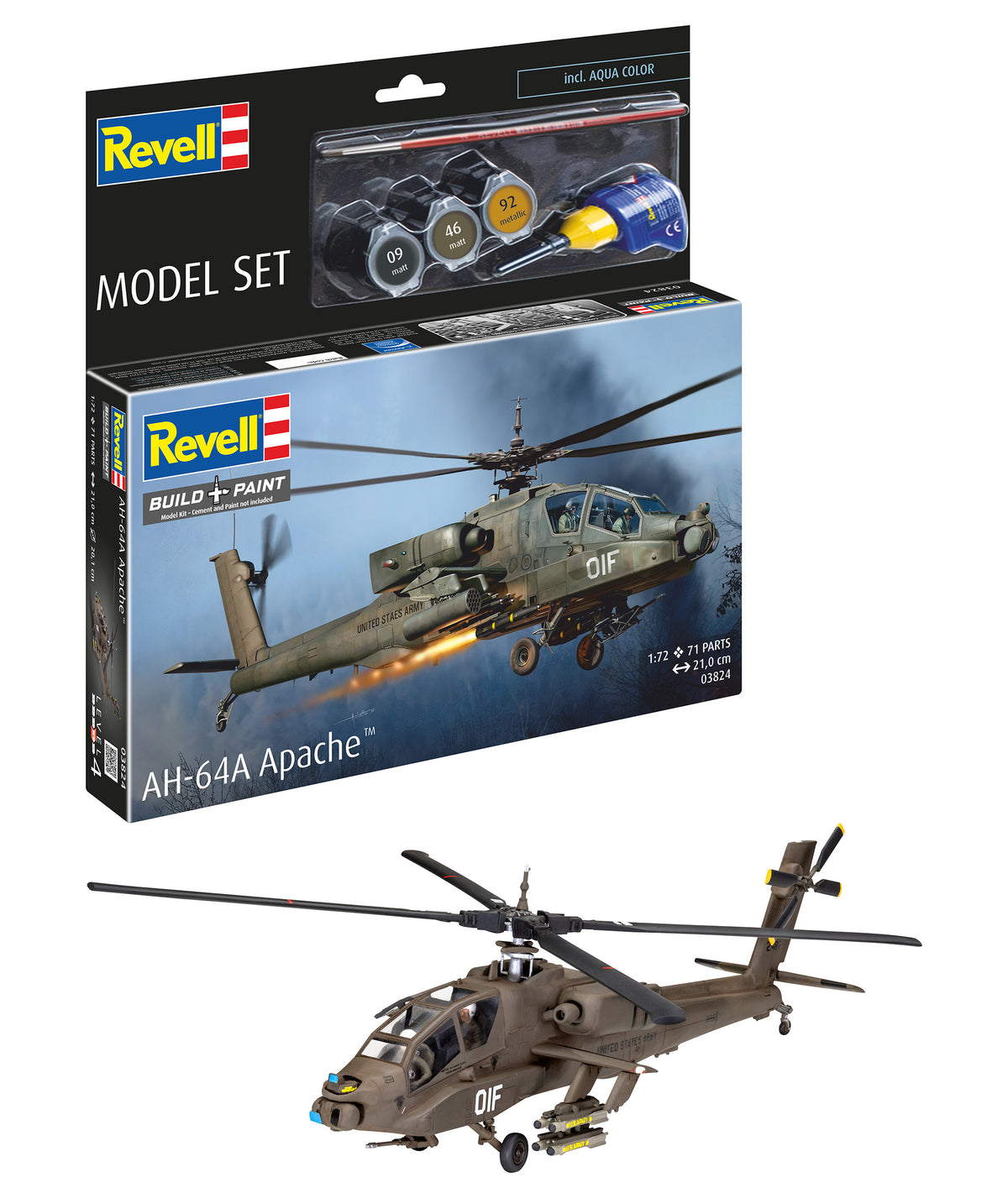 Sada modelů AH-64A Apache