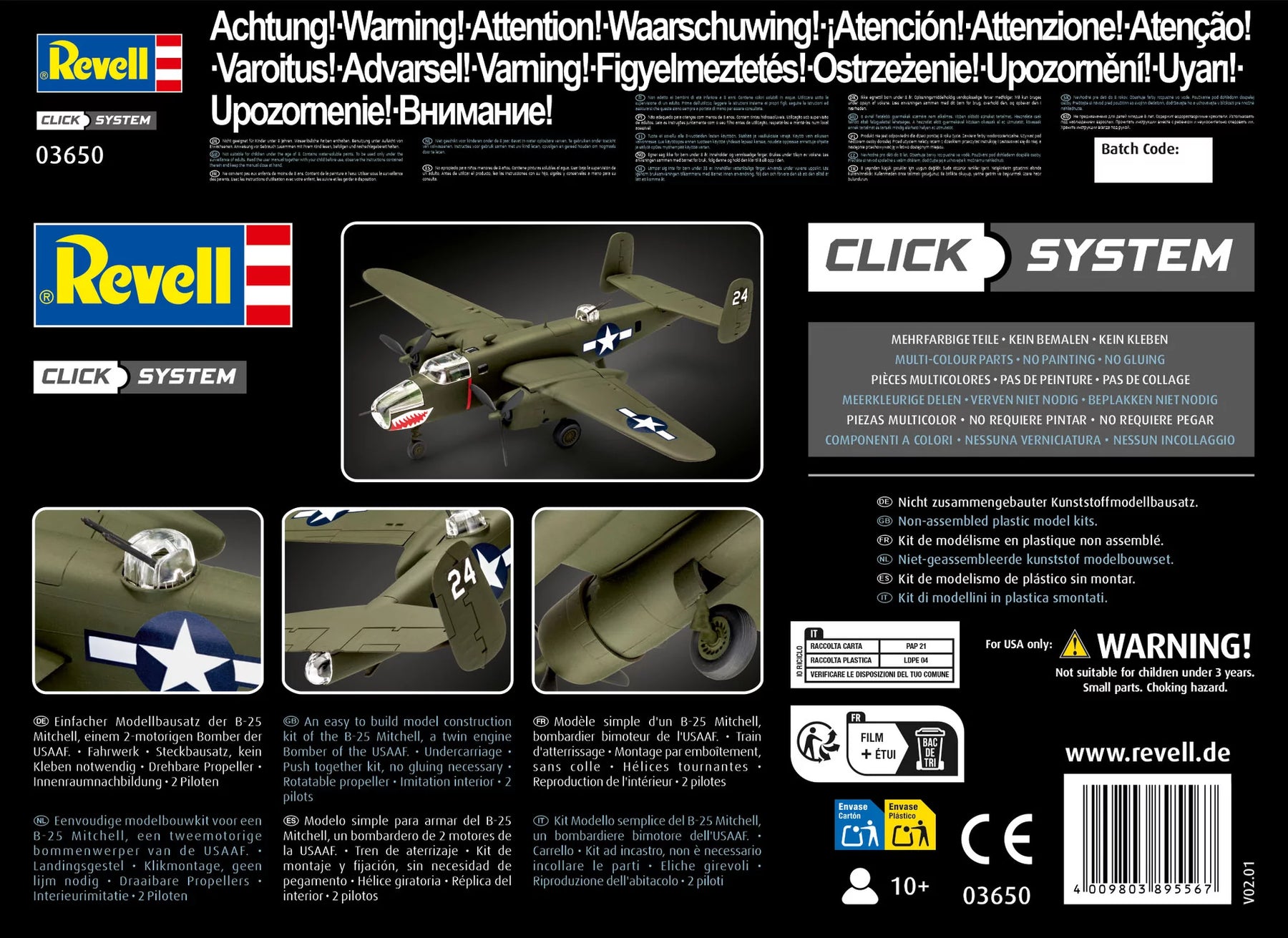 B-25 Mitchell Click System