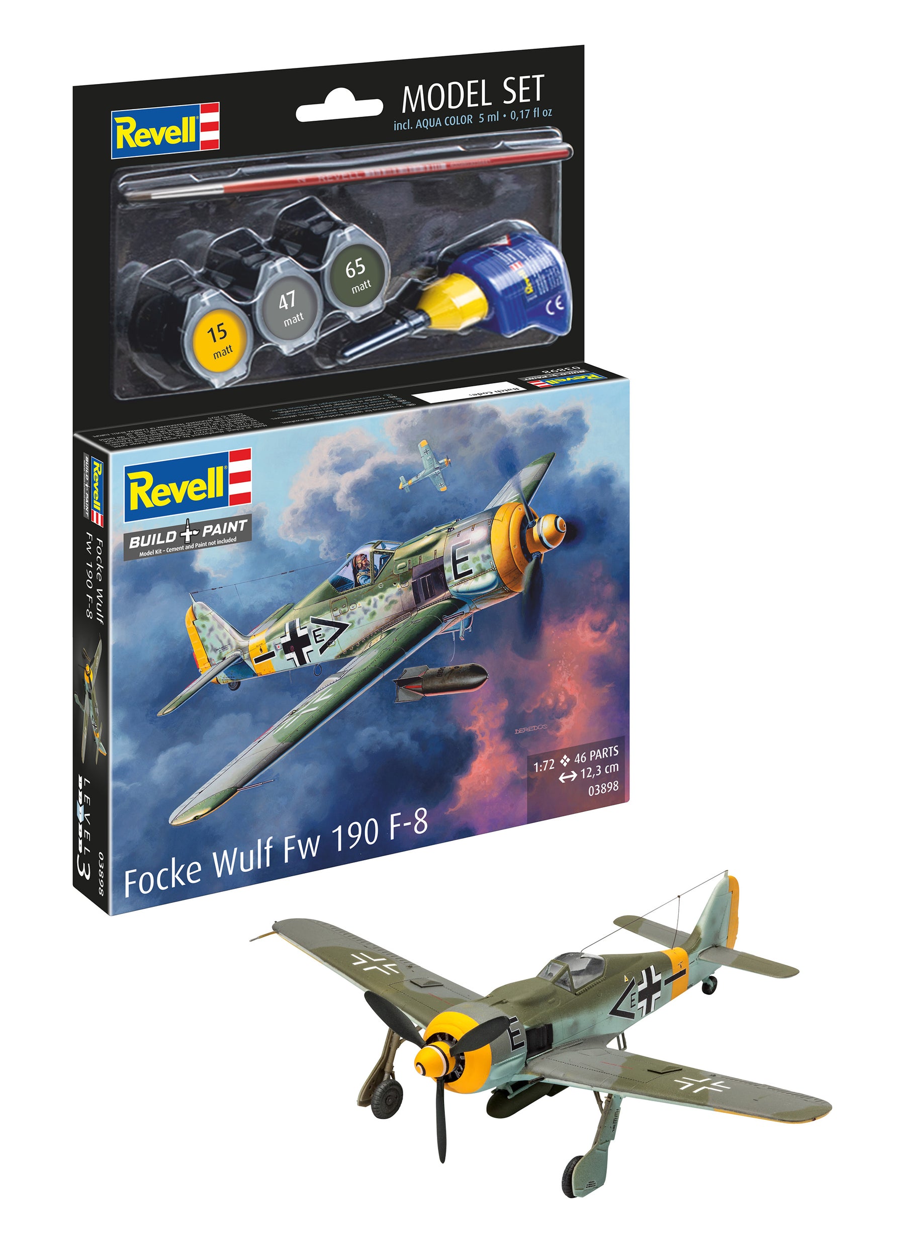 Modelset Focke Wulf Fw190 F-8