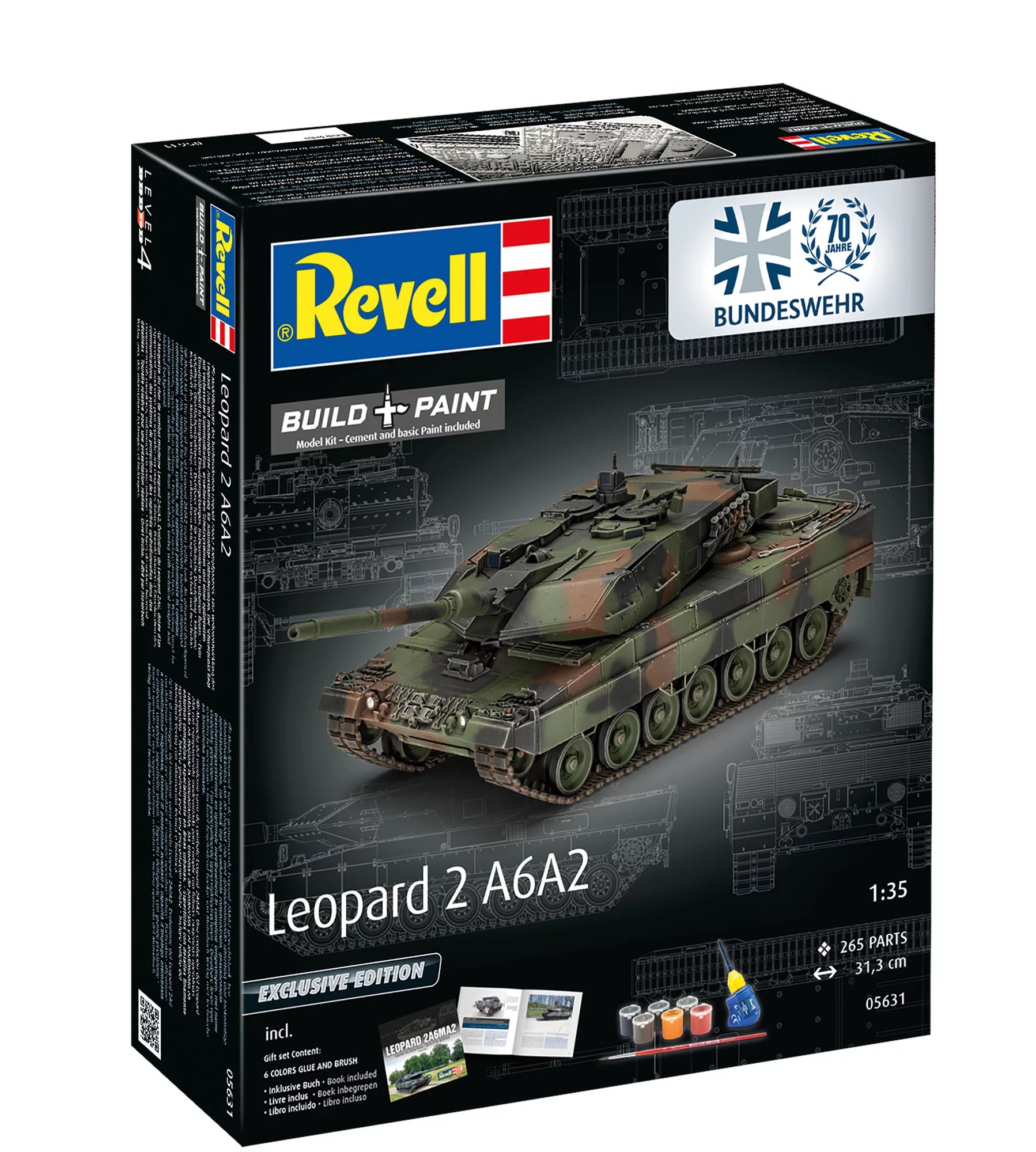 70 Years Bundeswehr: Leopard 2 A6A2 "Exclusive Edi