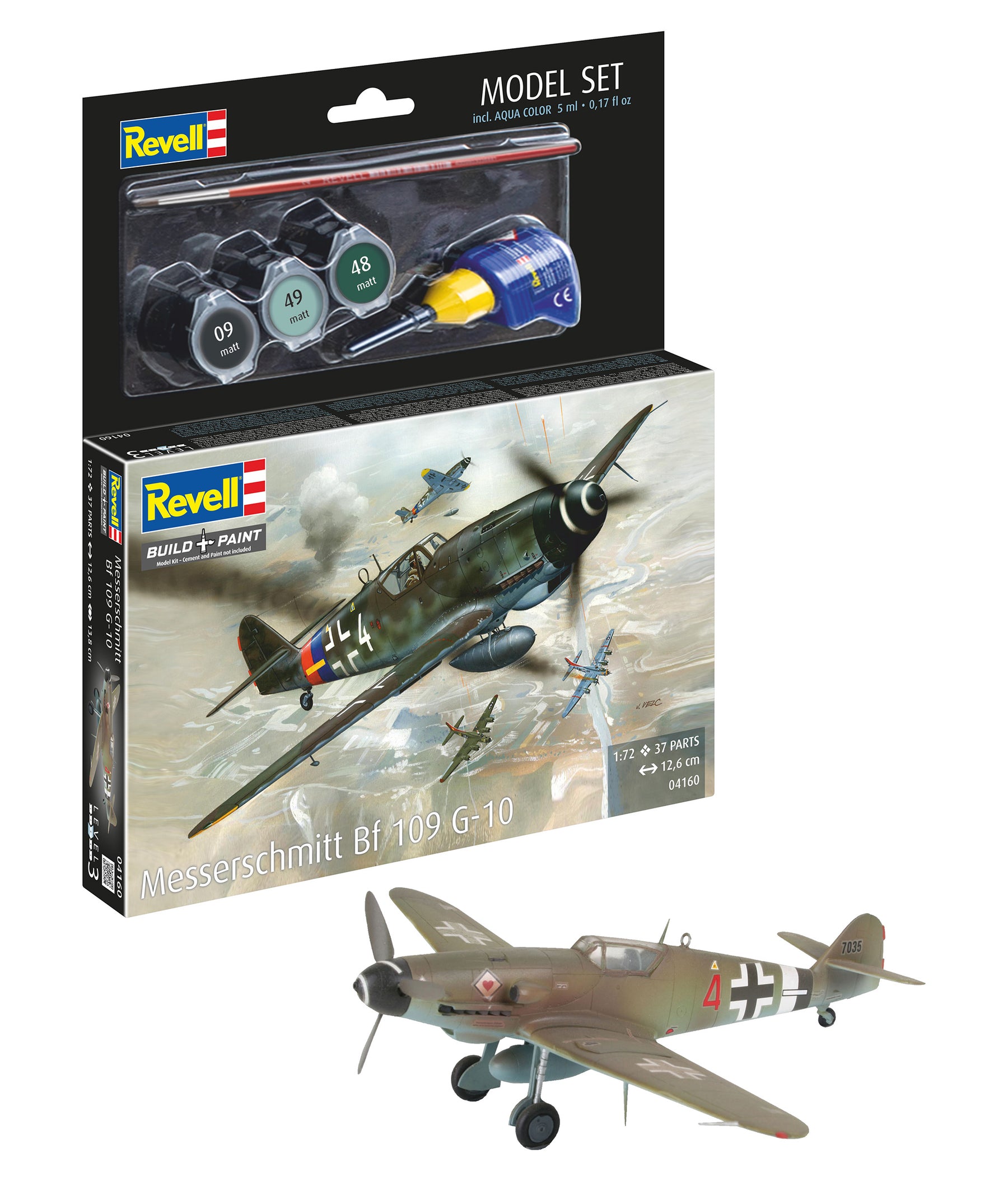 Modelset Messerschmitt Bf-109