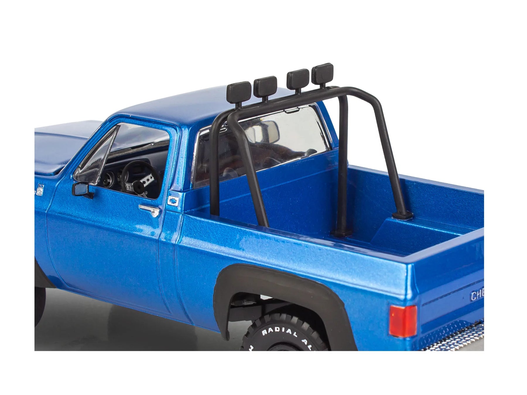 78 Chevy 4x4 Pickup + Malibu GP Virage and Trailer
