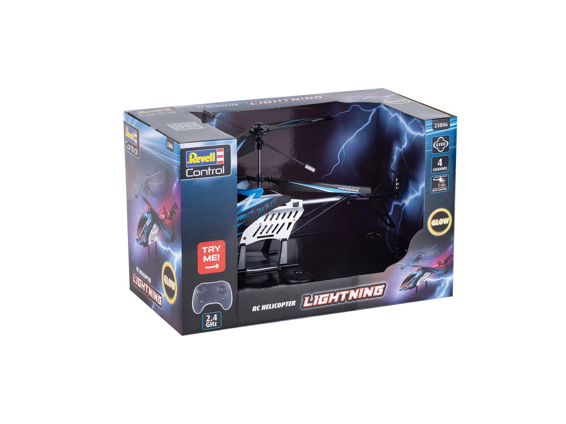 RC Helicopter Lightning, blau