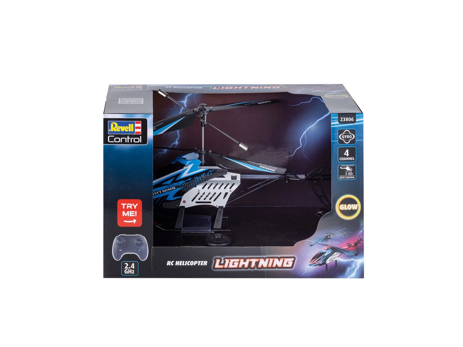 RC Helicopter Lightning, blau