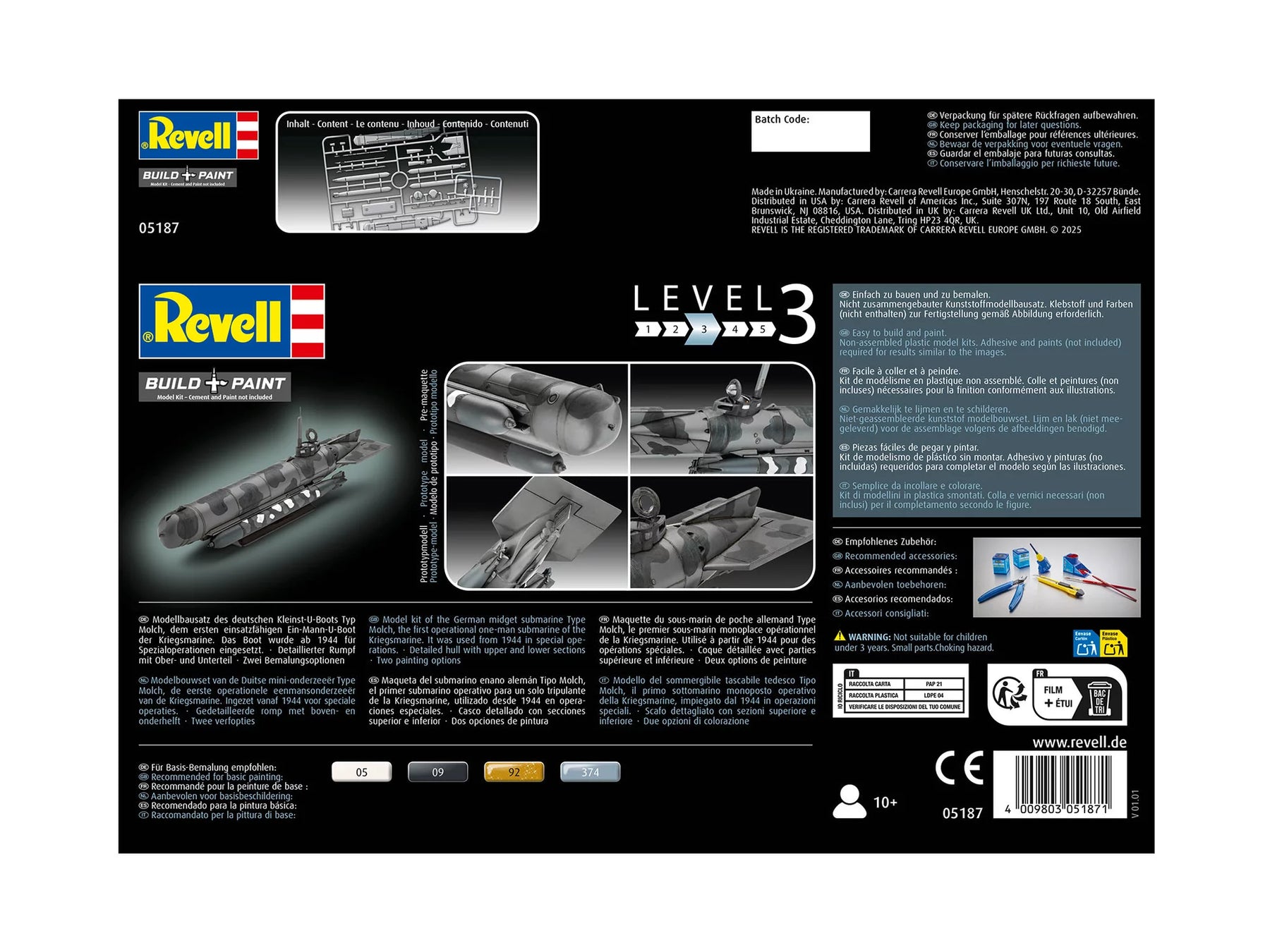 German Midget Submarine Type Molch