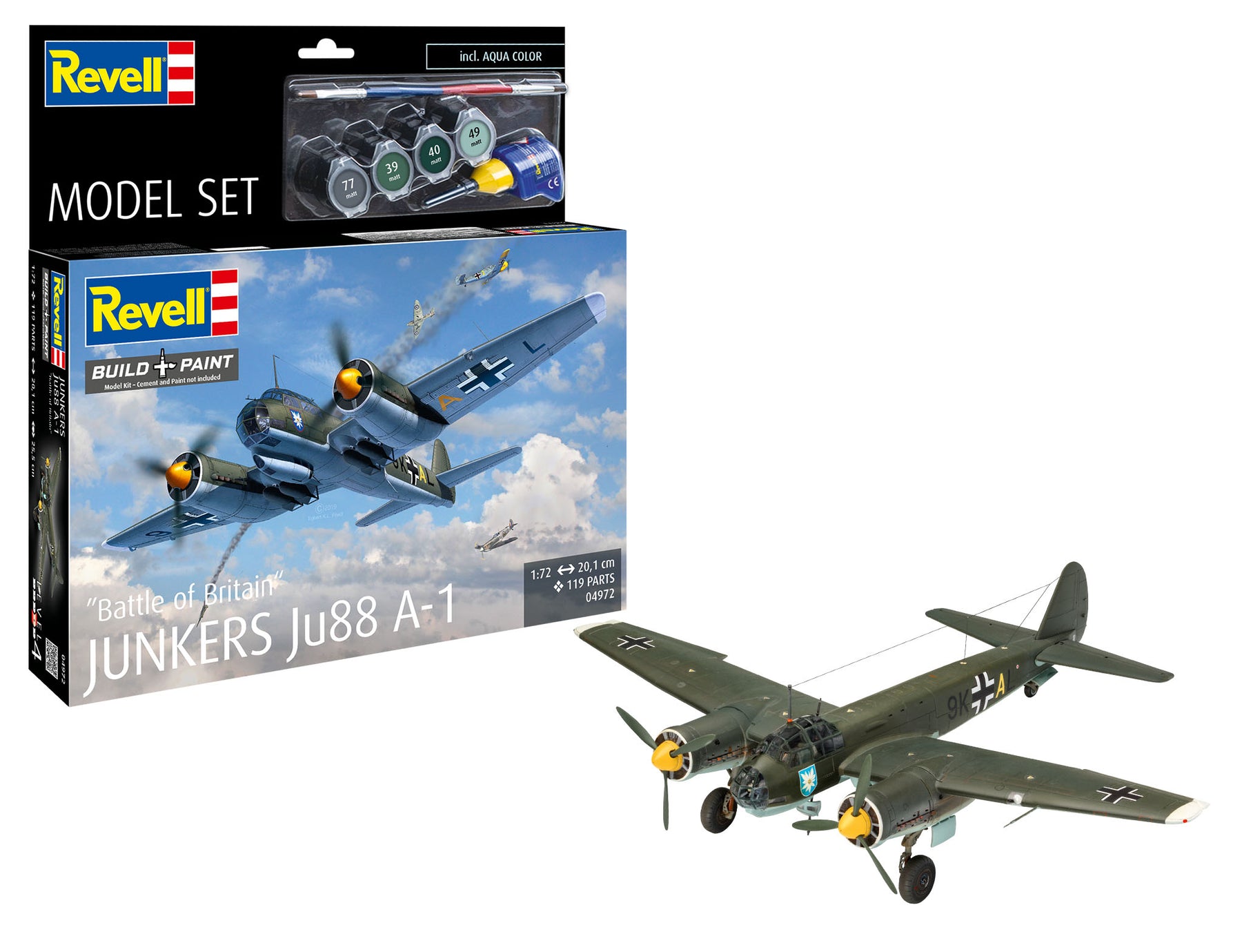 Modelset Junkers Ju88 A-1 "Battle of Britain"