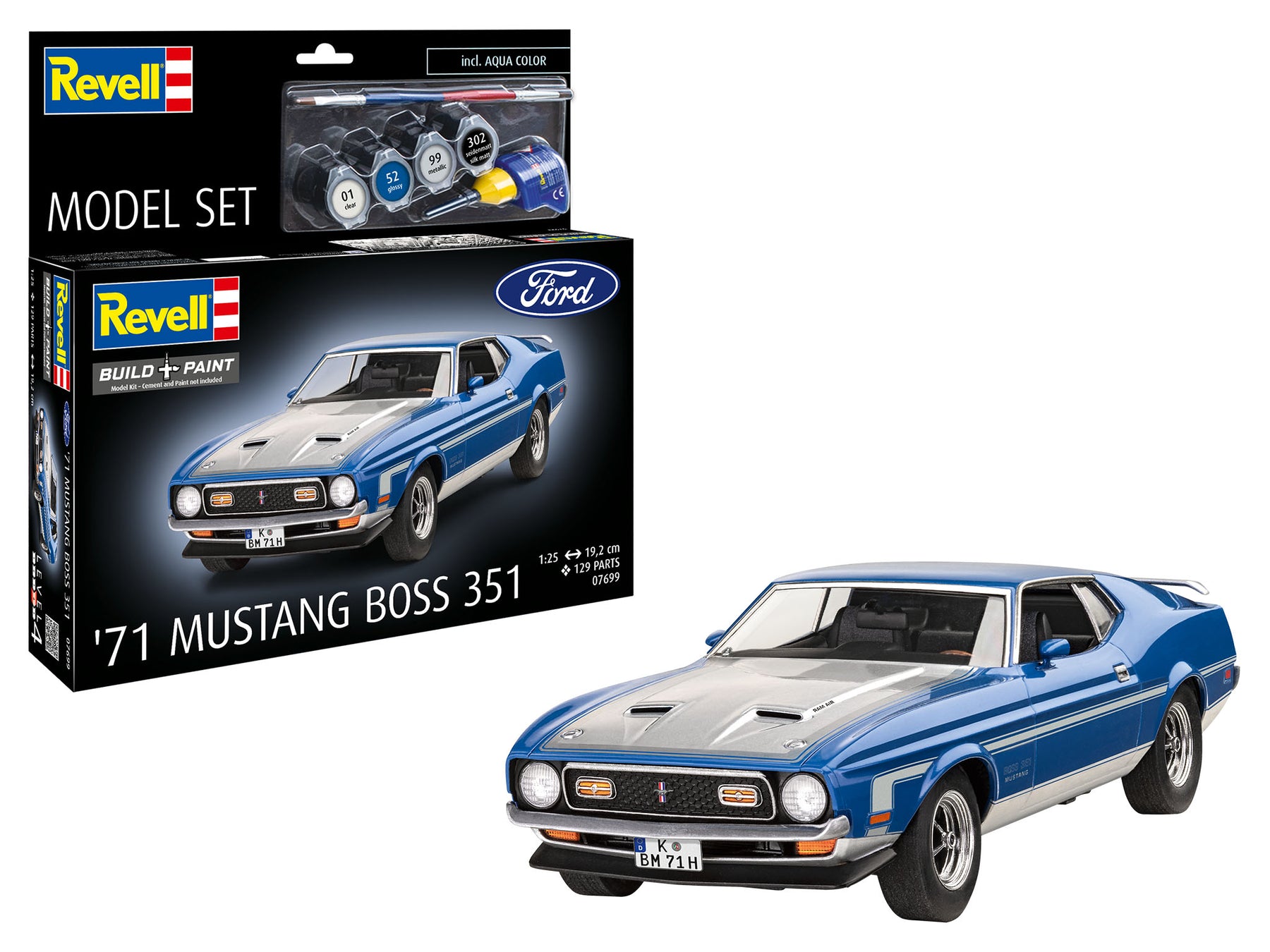 Model Set '71 Ford Mustang Boss 351