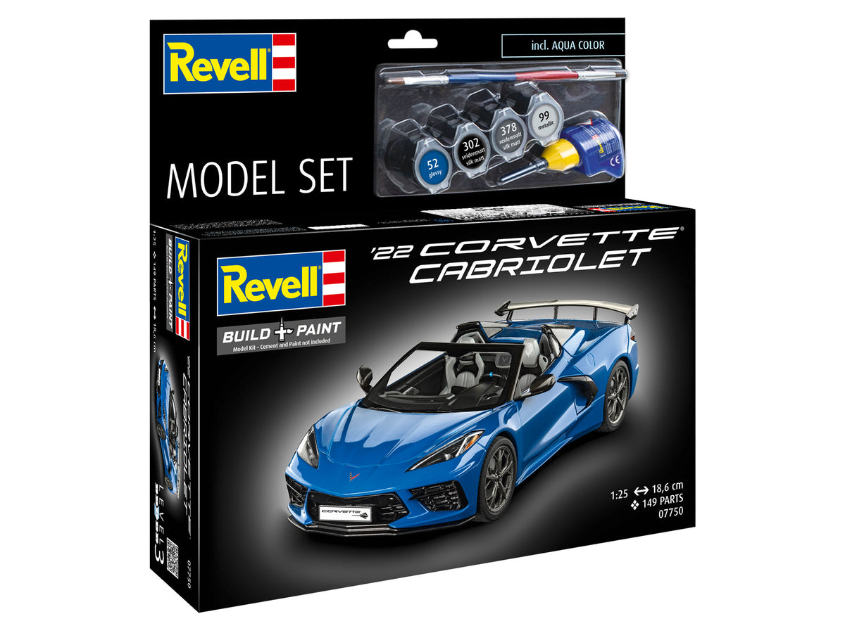 Zestaw modeli Corvette C8 Cabriolet