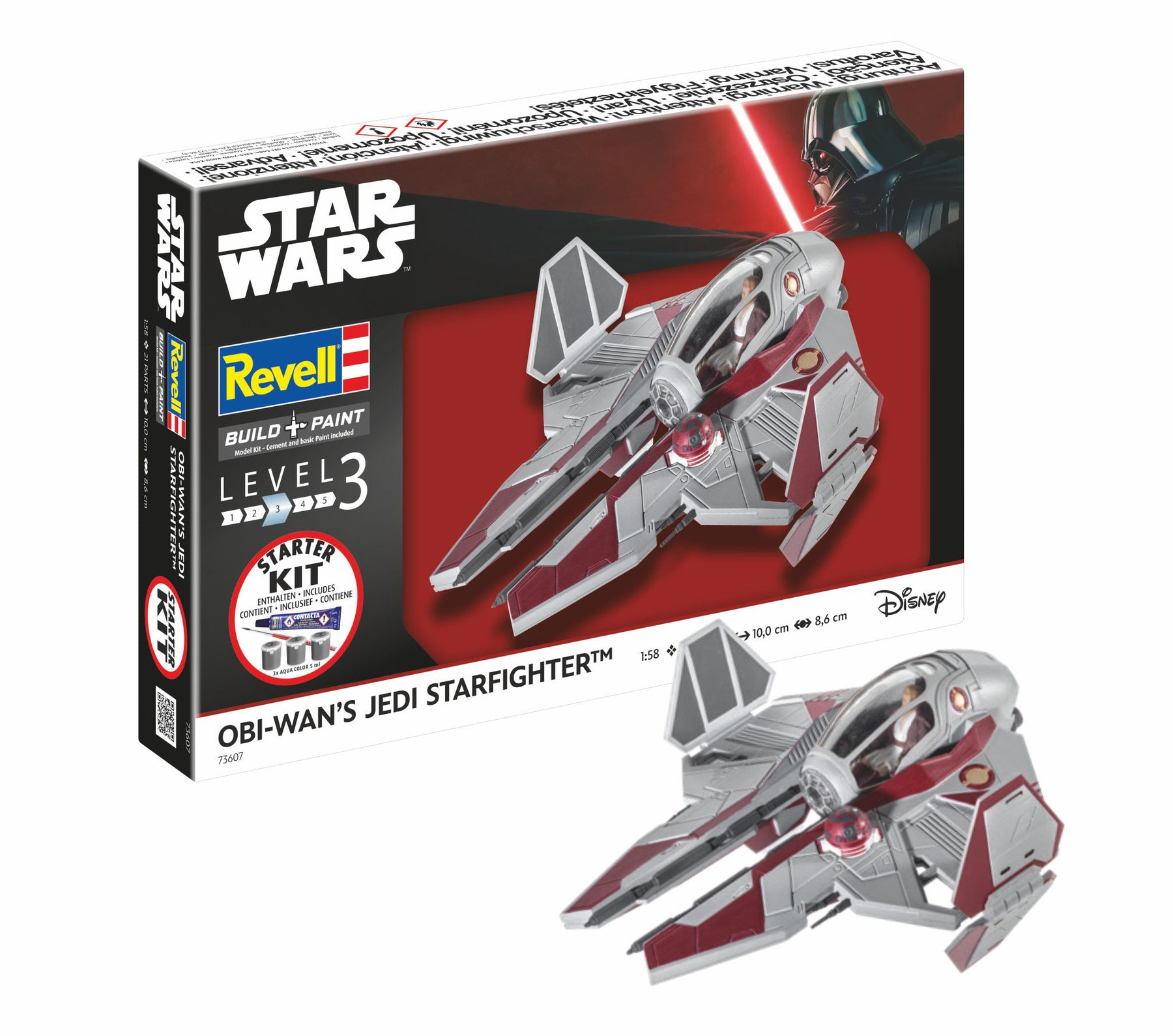 Kit de inicio Caza estelar de Obi-Wan