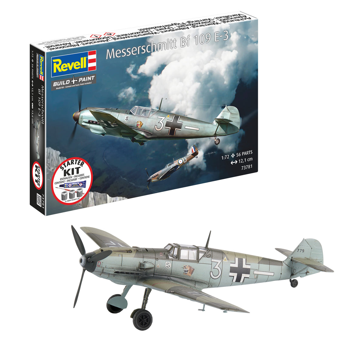 Starter Kit Messerschmitt Bf109E-3