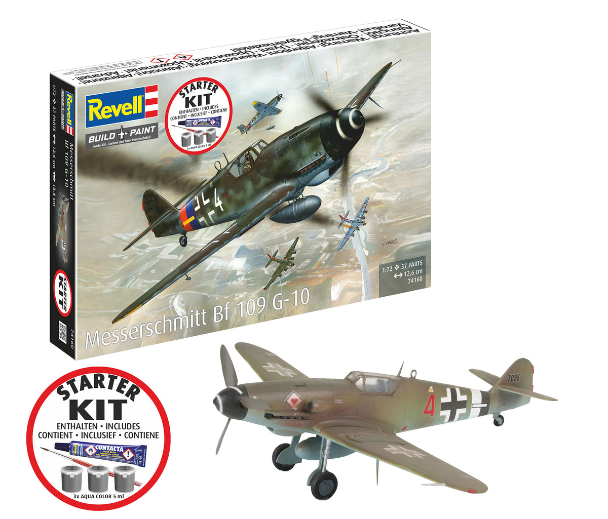 Starter Kit Messerschmitt Bf-109