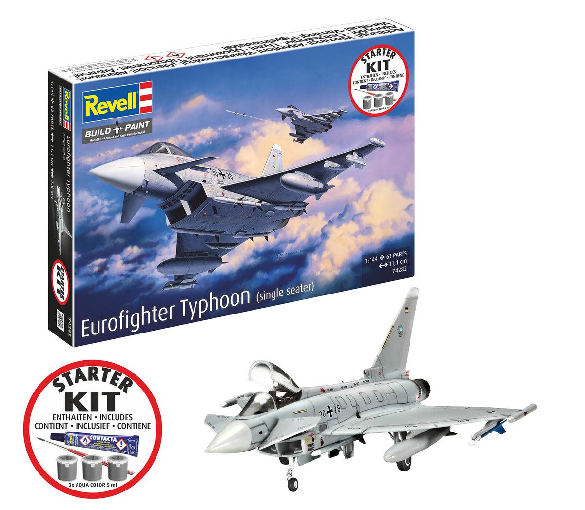 Starter Kit Eurofighter Typhoon (single seater)