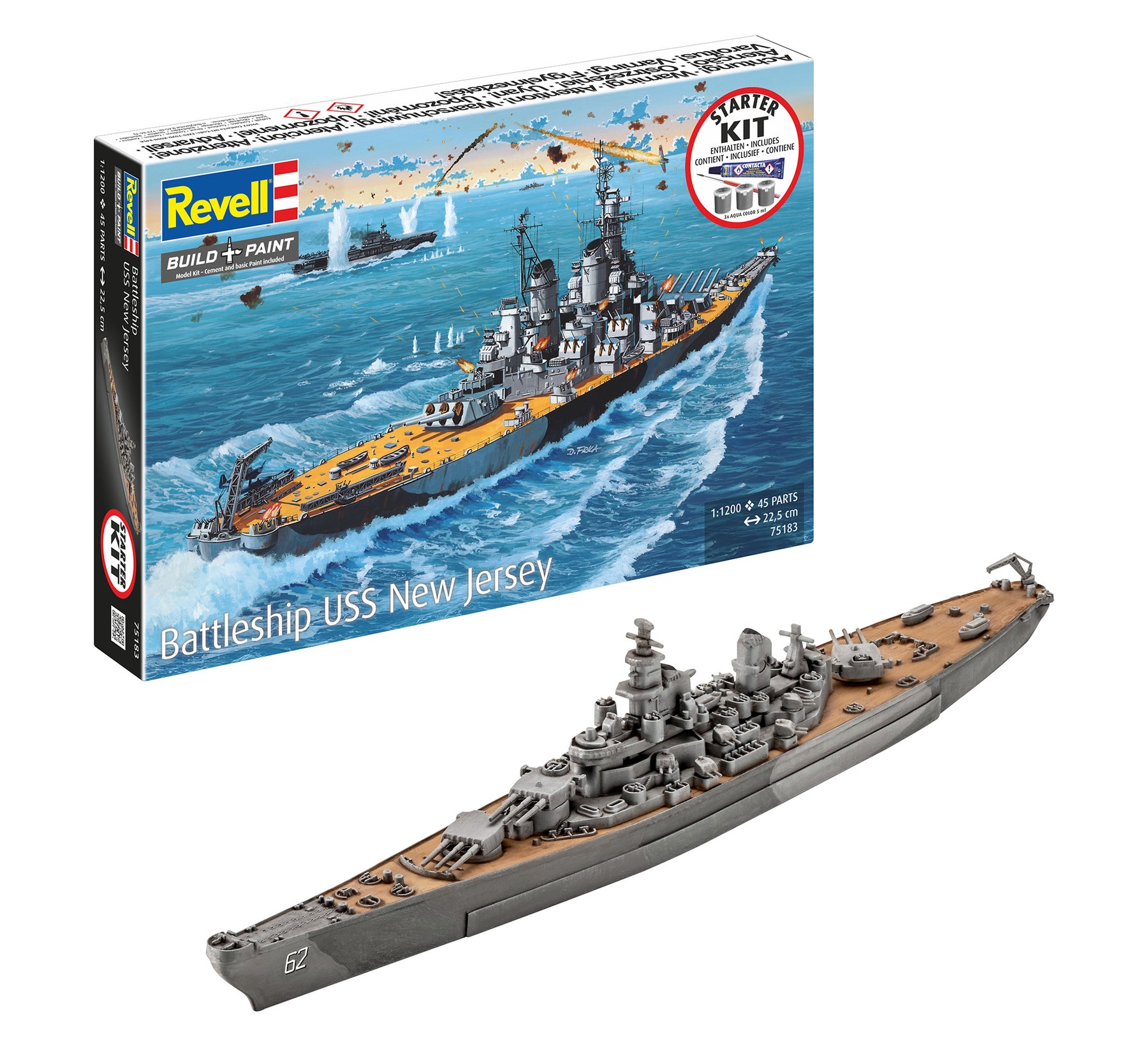 Startpakket Slagschip USS New Jersey
