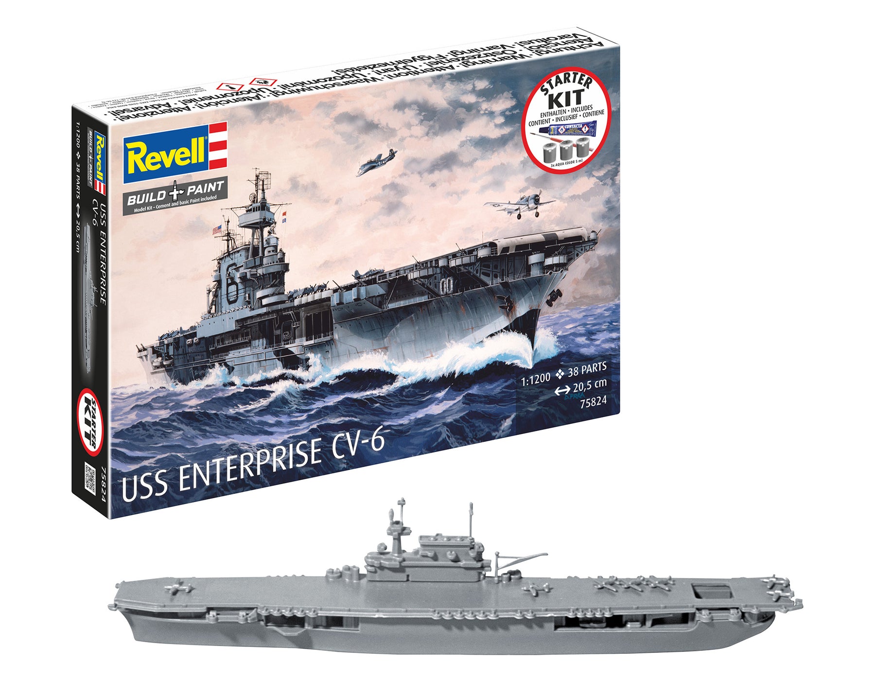 Starterspakket USS Enterprise CV-6