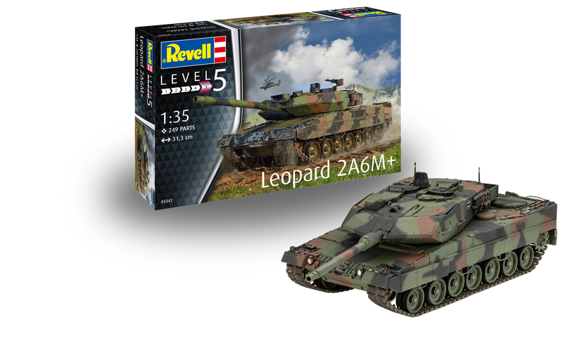 Modern military vehicles - detailed model kits from Revell