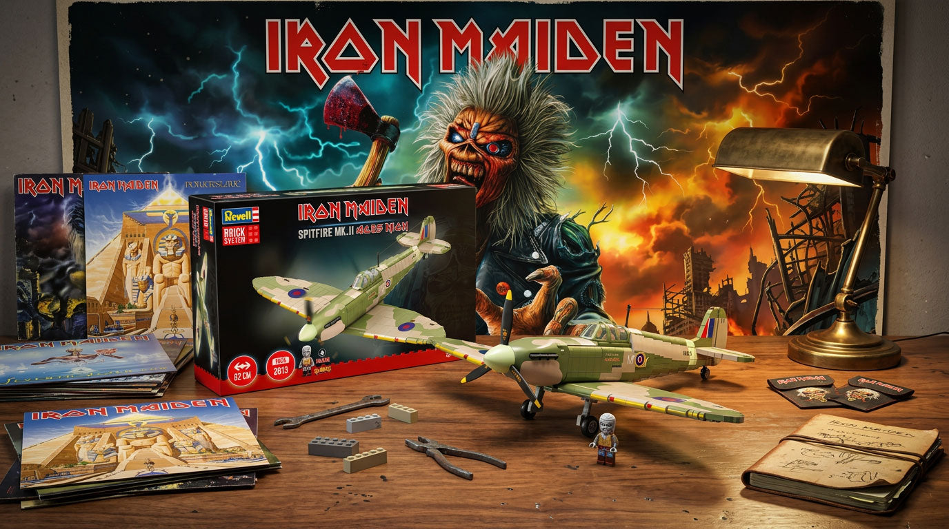 Der Bau der Iron Maiden Spitfire MK.II Aces High: Dein detailreicher Klemmbaustein-Ratgeber