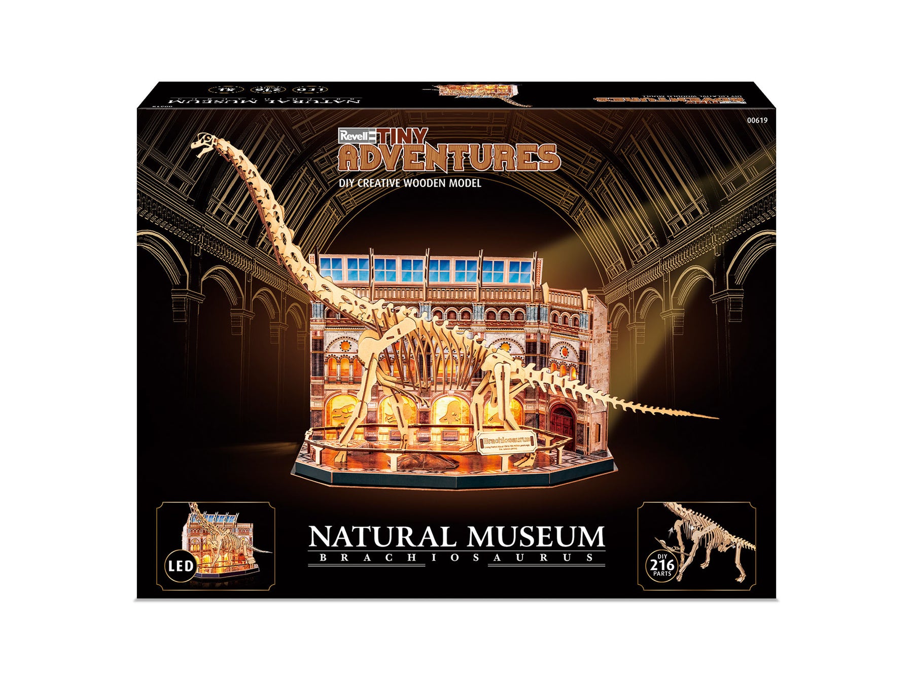 Natural Museum Brachiosaurus Skeleton