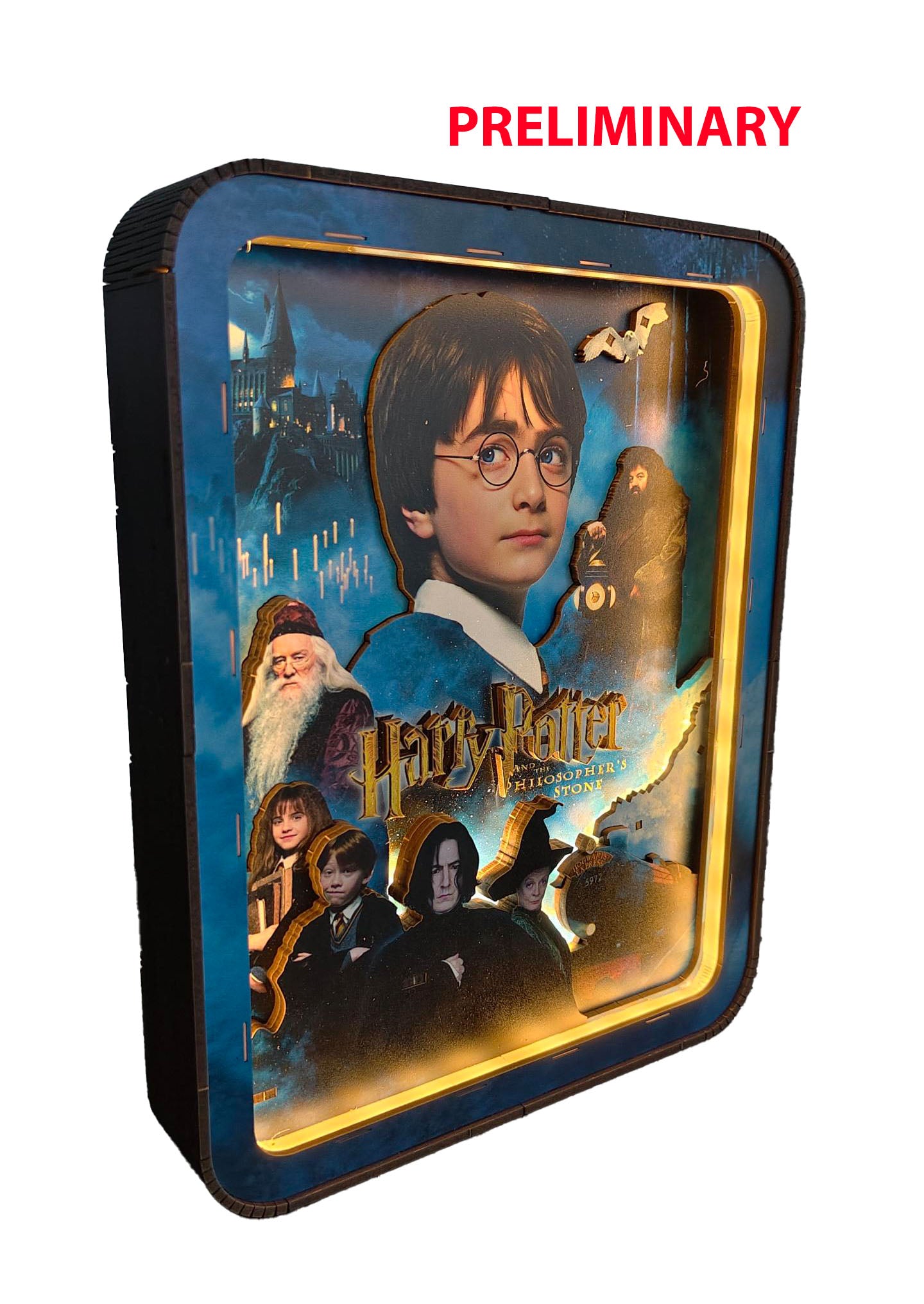 Tiny Adventures Harry Potter: Der Stein der Weisen als 3D-Rahmen