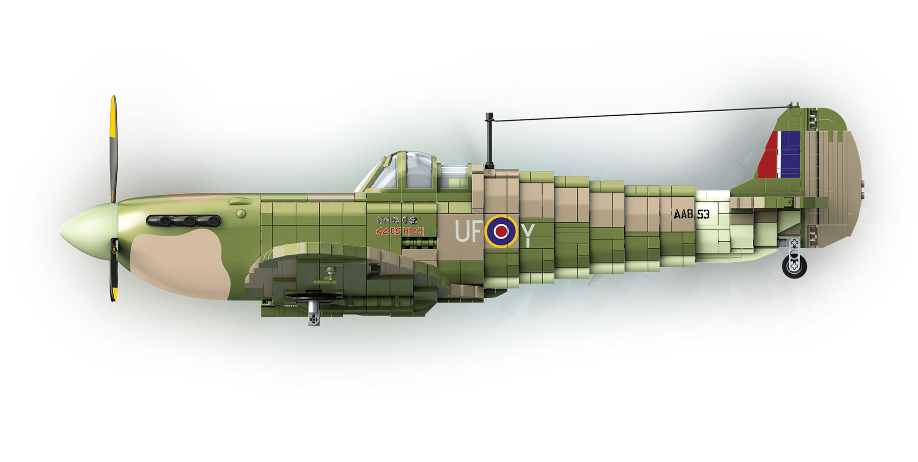 Iron Maiden Spitfire MK.II Aces High - Brick System