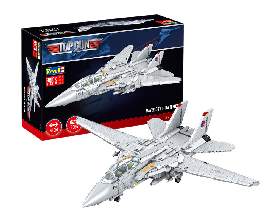 Maverick's F-14A Tomcat "Top Gun" - Sistema de ladrillos