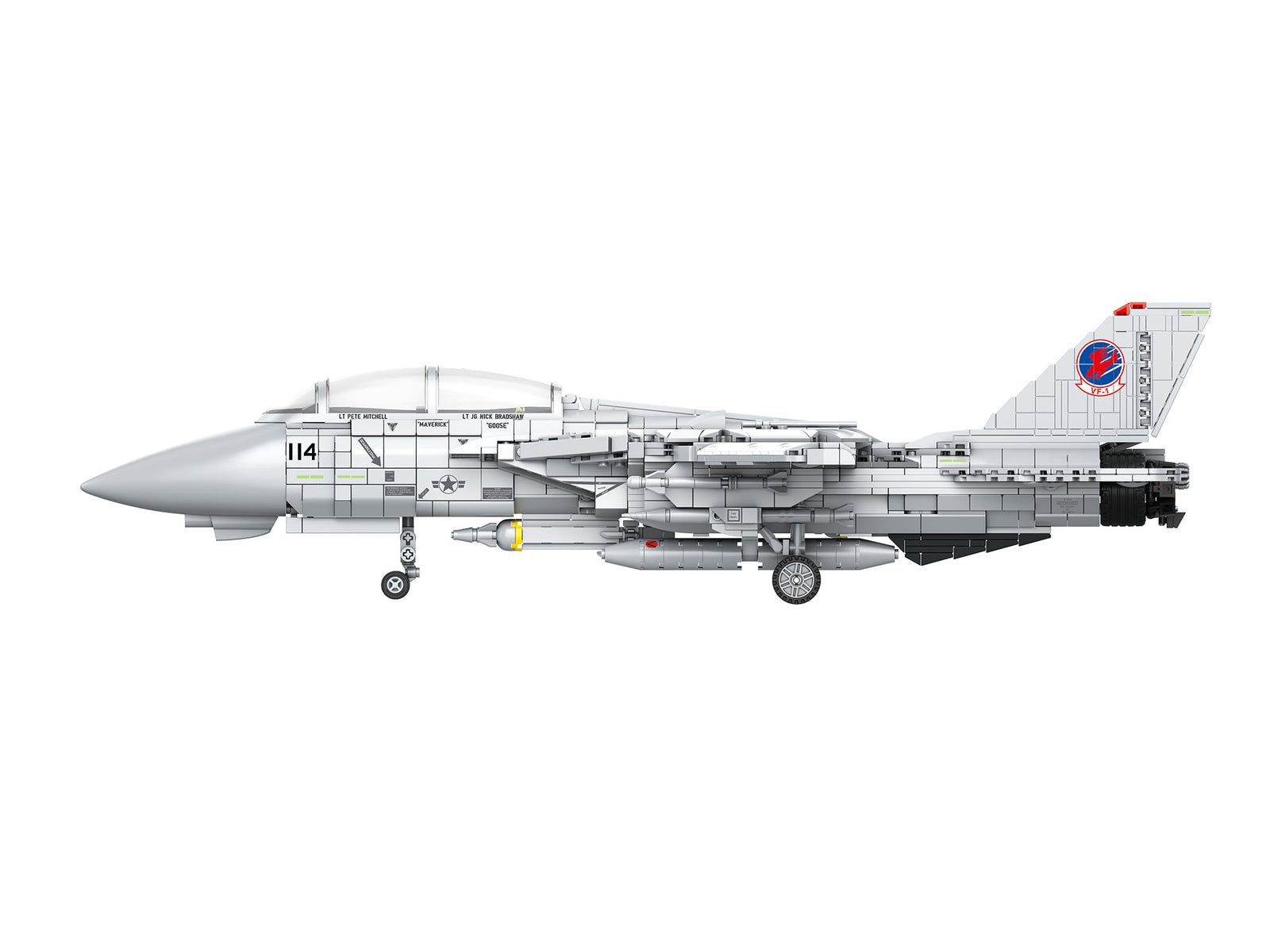 Maverick's F-14A Tomcat "Top Gun" - Sistema de ladrillos – Ansicht 4