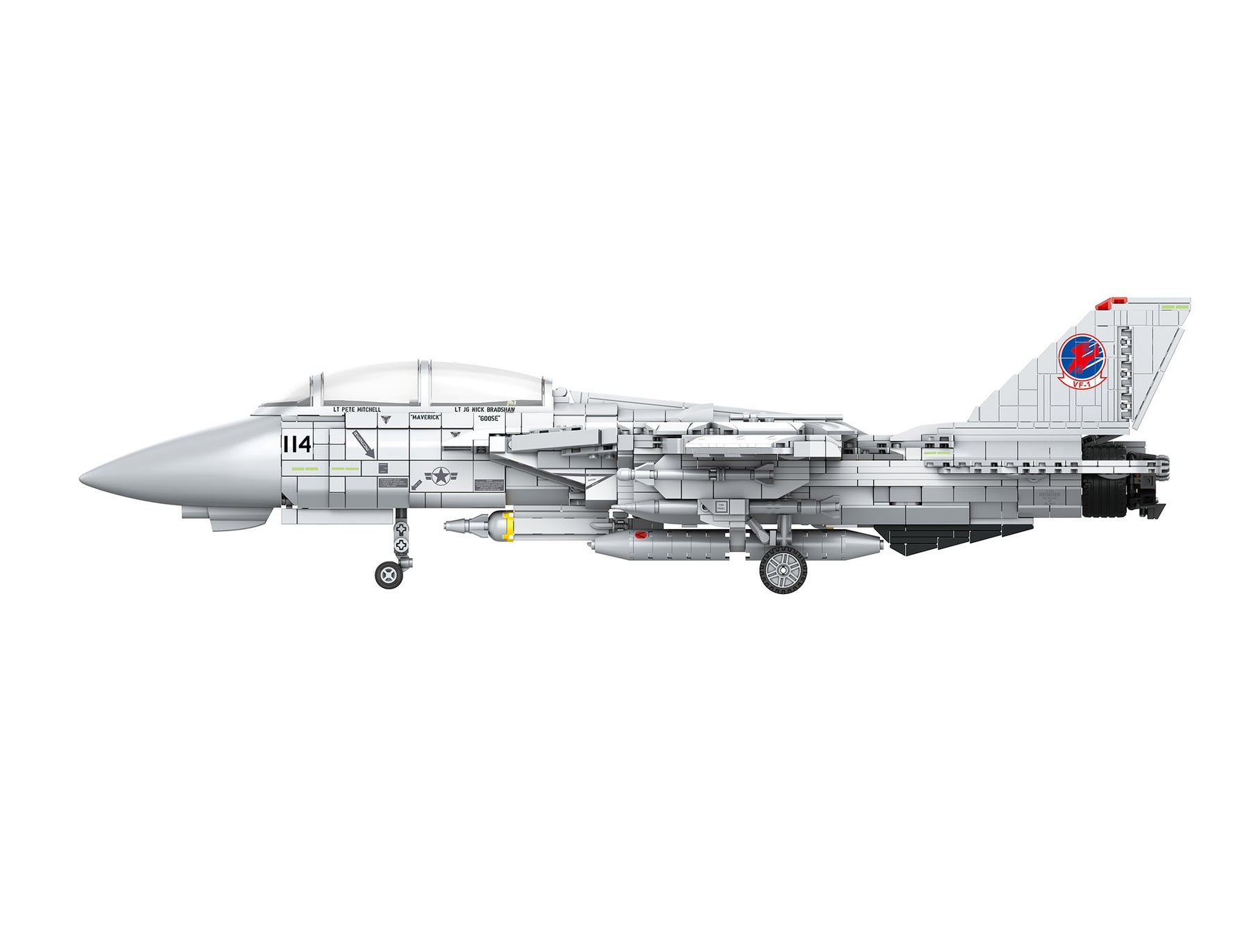 Maverick's F-14A Tomcat "Top Gun" - Brick System