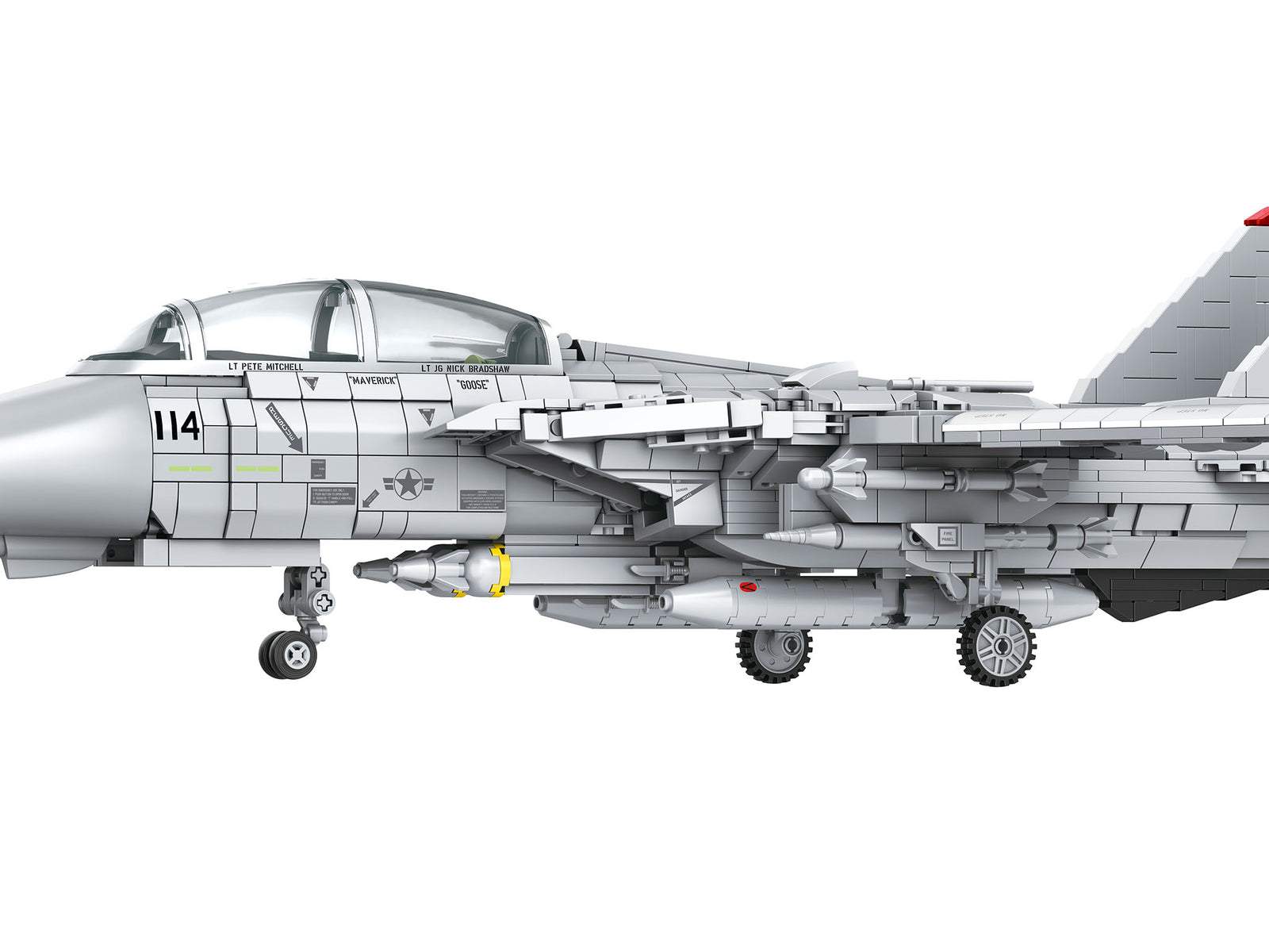 Maverick's F-14A Tomcat "Top Gun" - Sistema de ladrillos – Ansicht 5