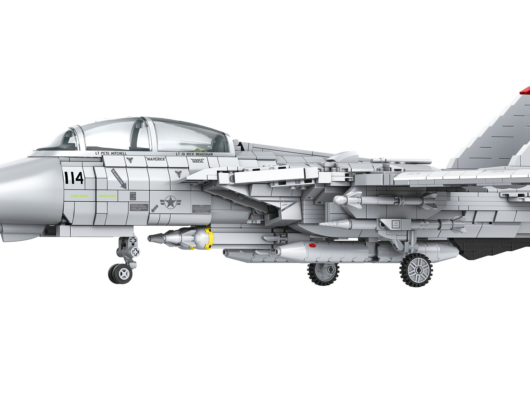 Maverick's F-14A Tomcat "Top Gun" - Brick System
